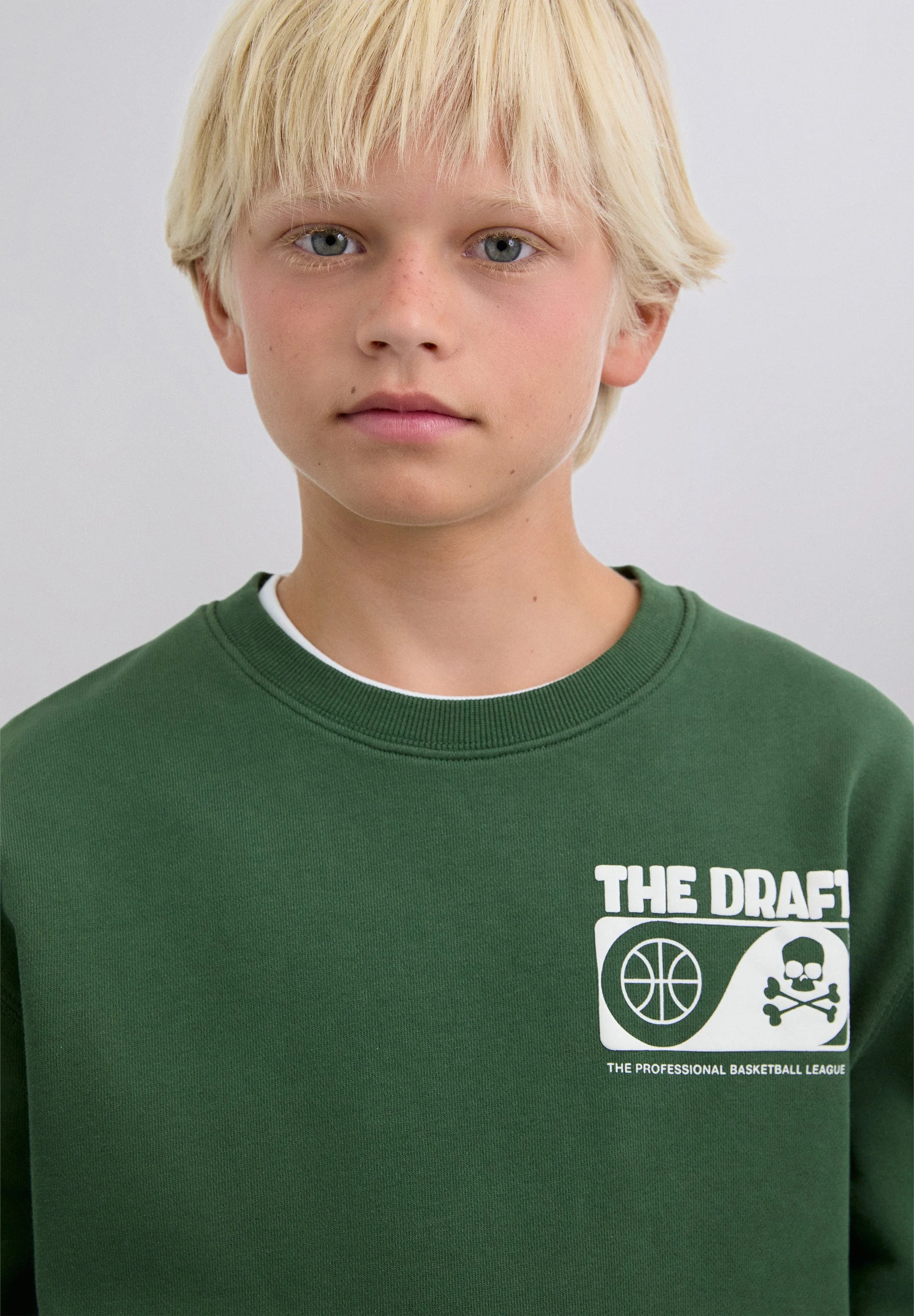 BASKETBALL PRINT SWEATSHIRT - Image 6