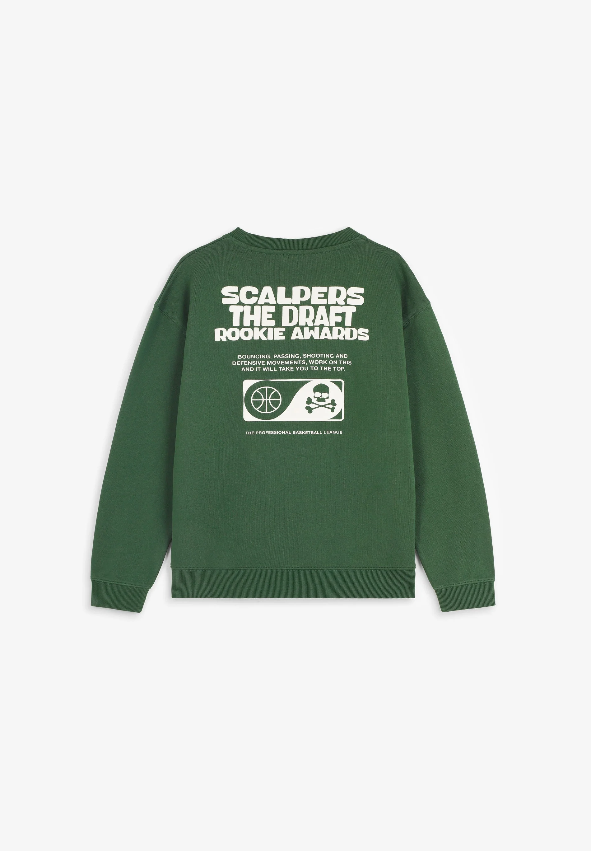 BASKETBALL PRINT SWEATSHIRT - Image 9