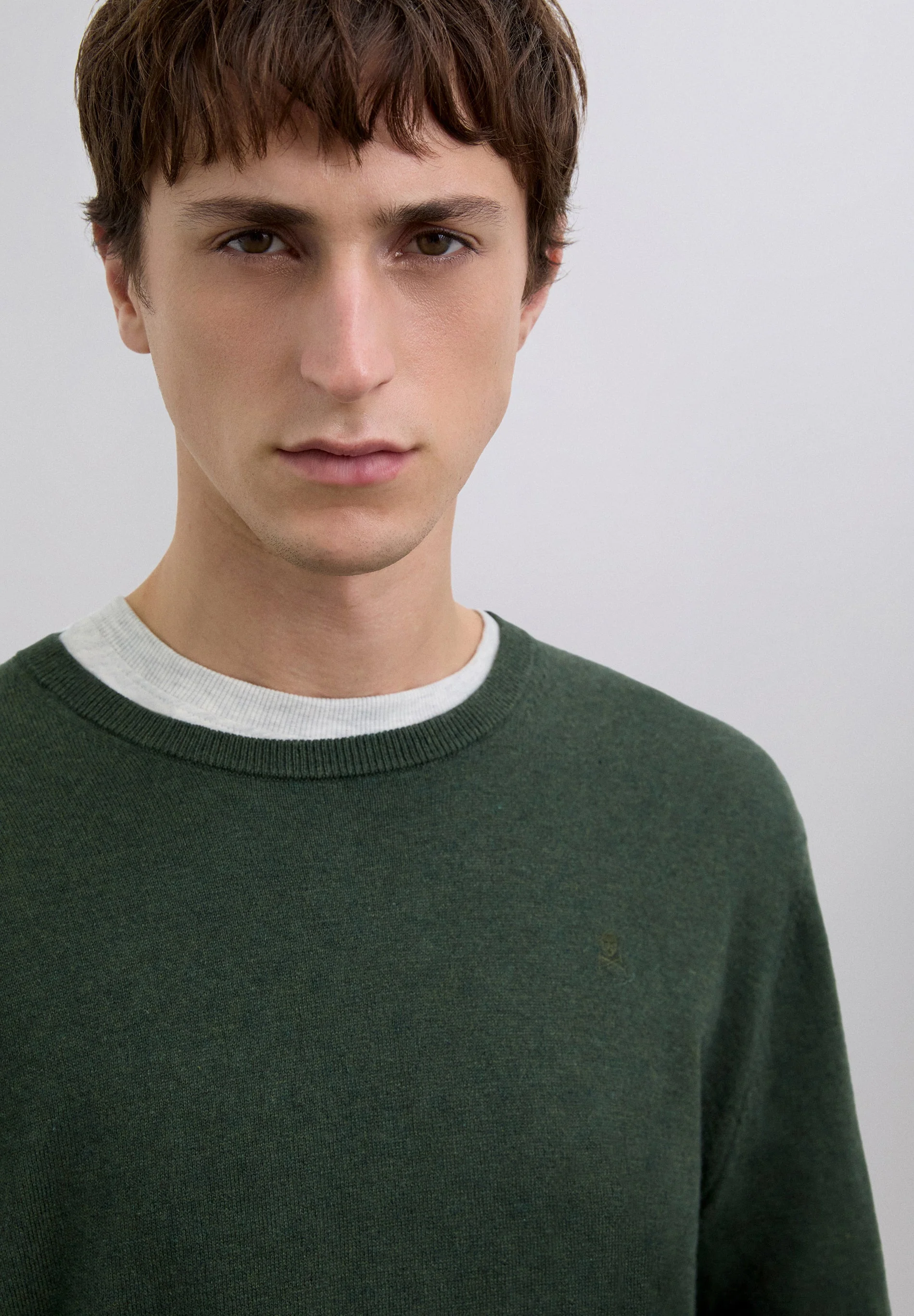 CASHMERE AND COTTON SWEATER - Image 3