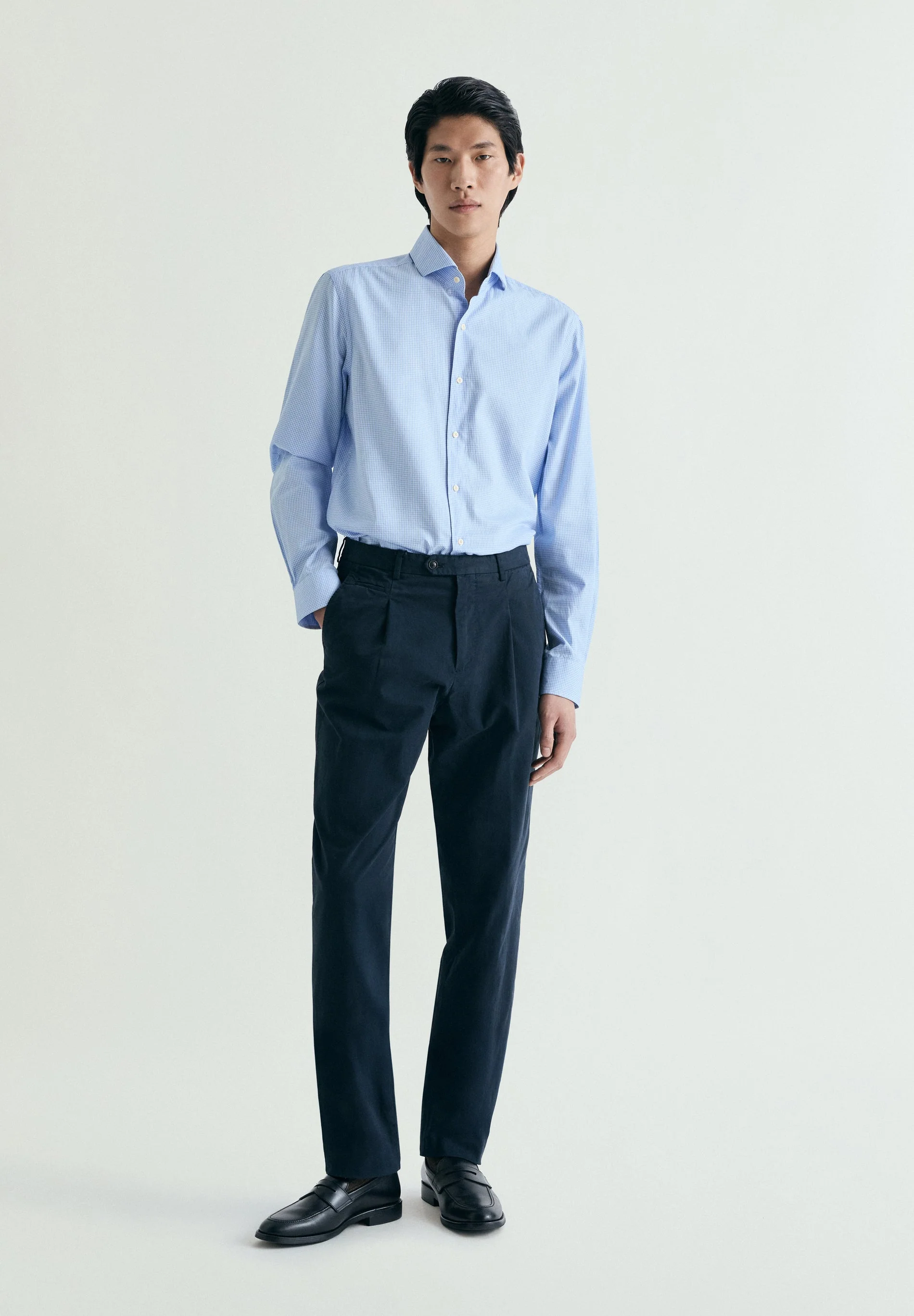 REGULAR FIT CHECKED SHIRT - Image 2