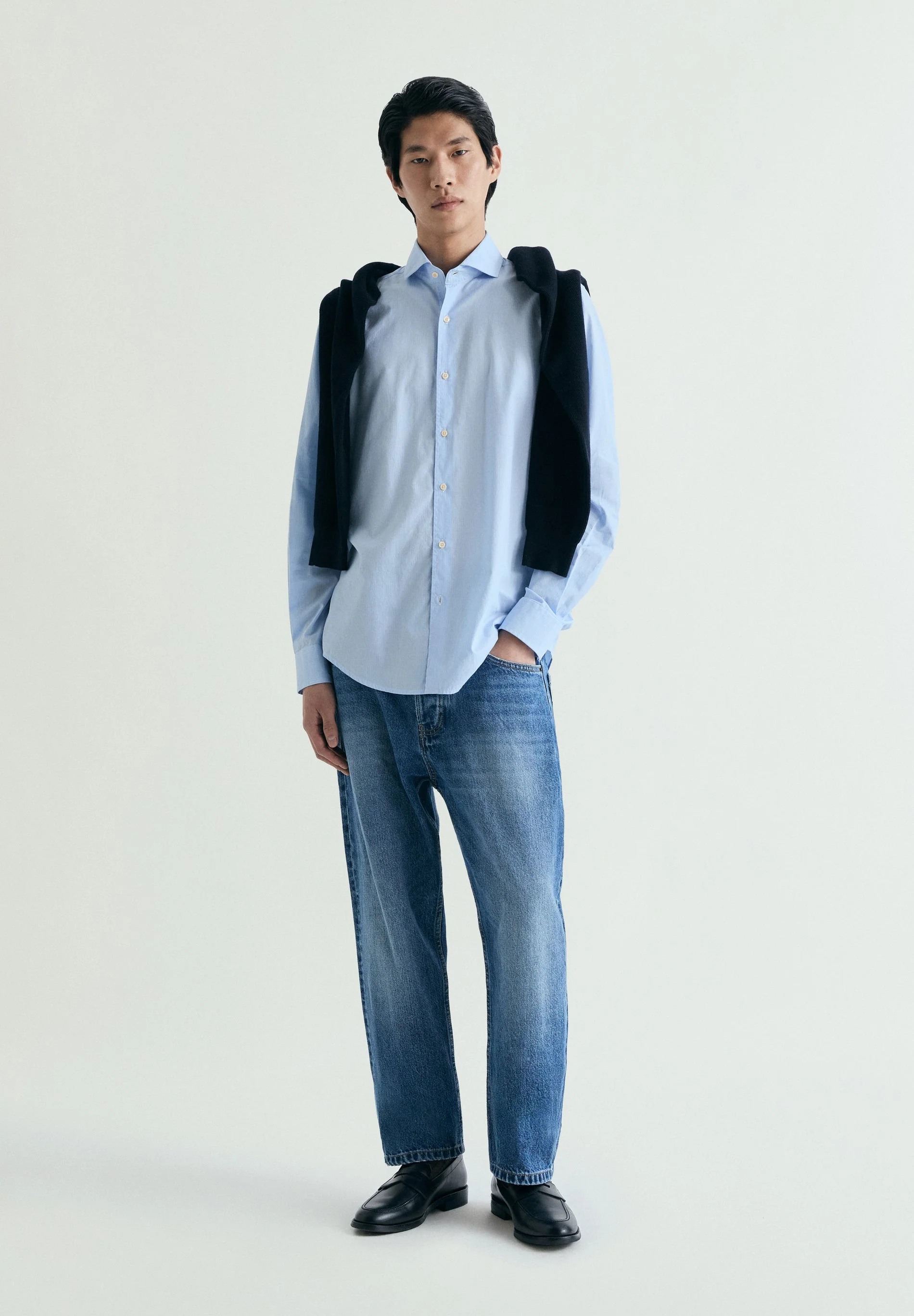 REGULAR FIT STRIPED SHIRT - Image 5