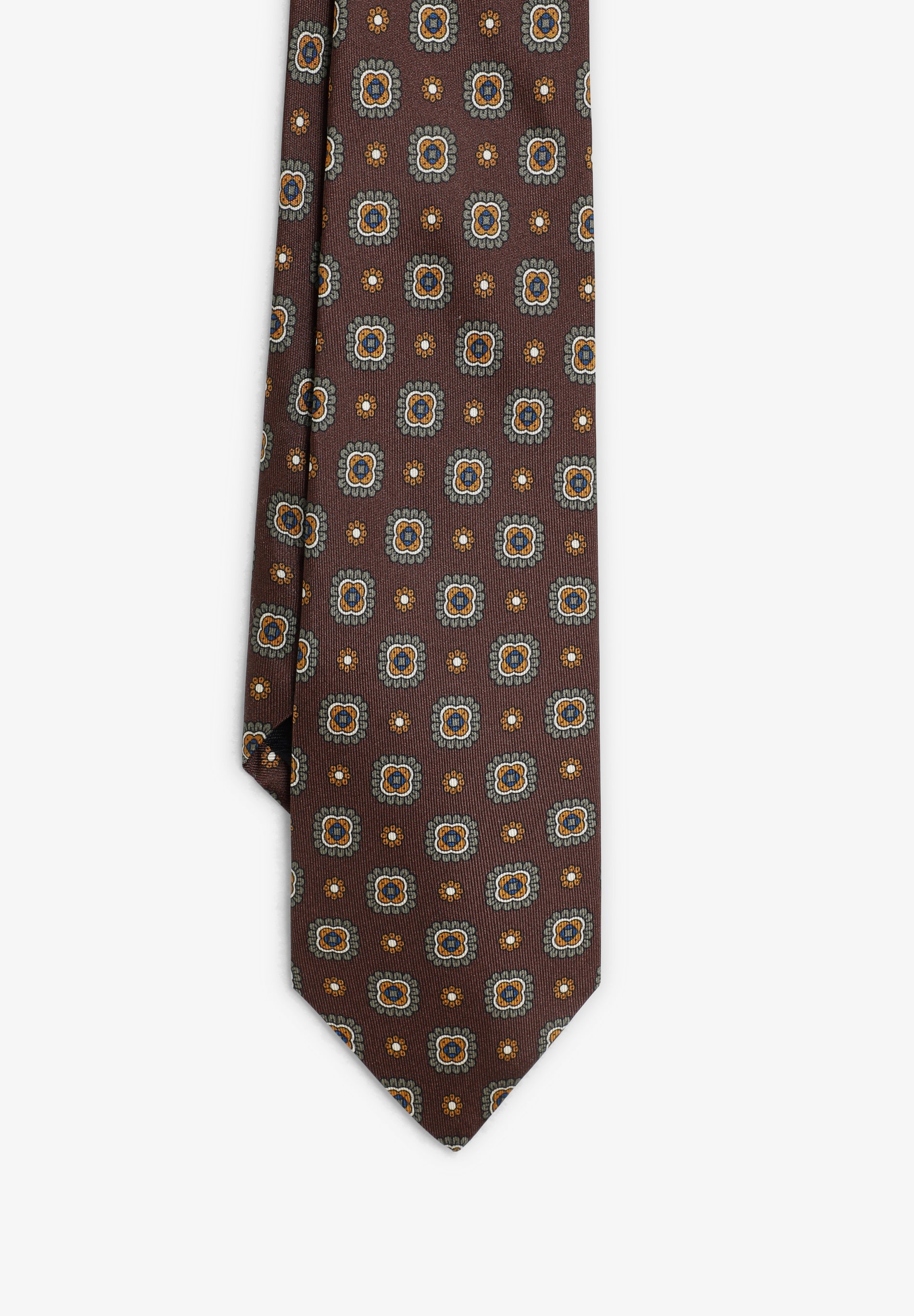 SILK FLORAL PRINT TIE - Image 2
