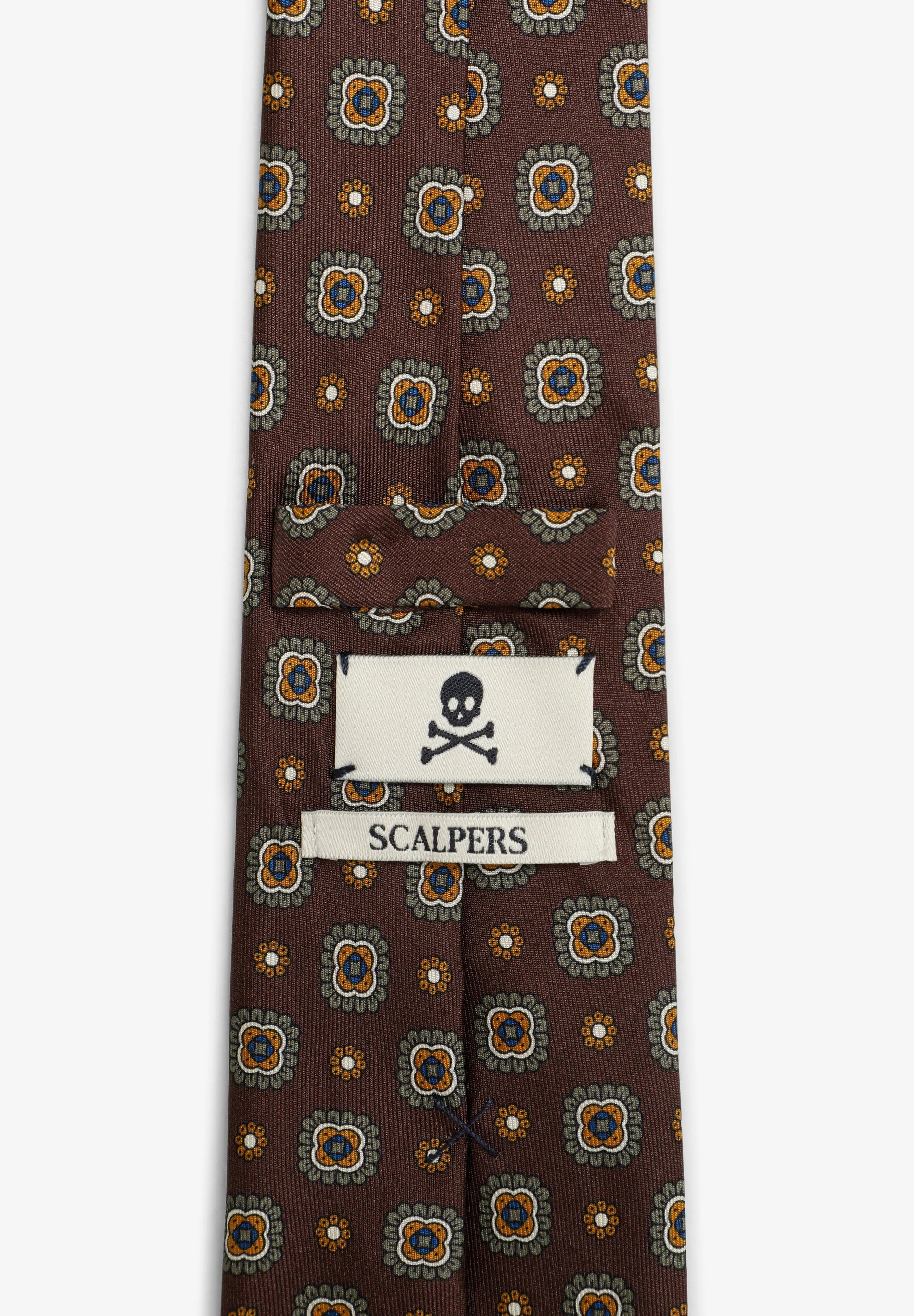 SILK FLORAL PRINT TIE - Image 3