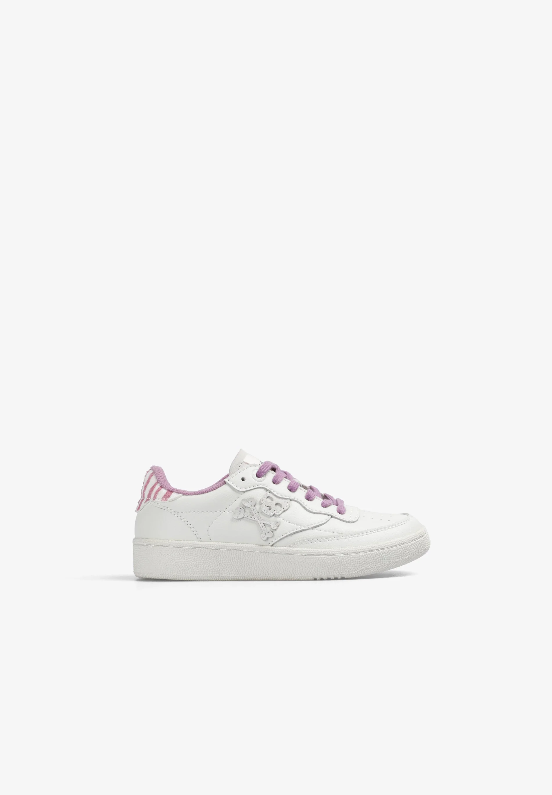 ANIMAL PRINT SUEDE SNEAKERS