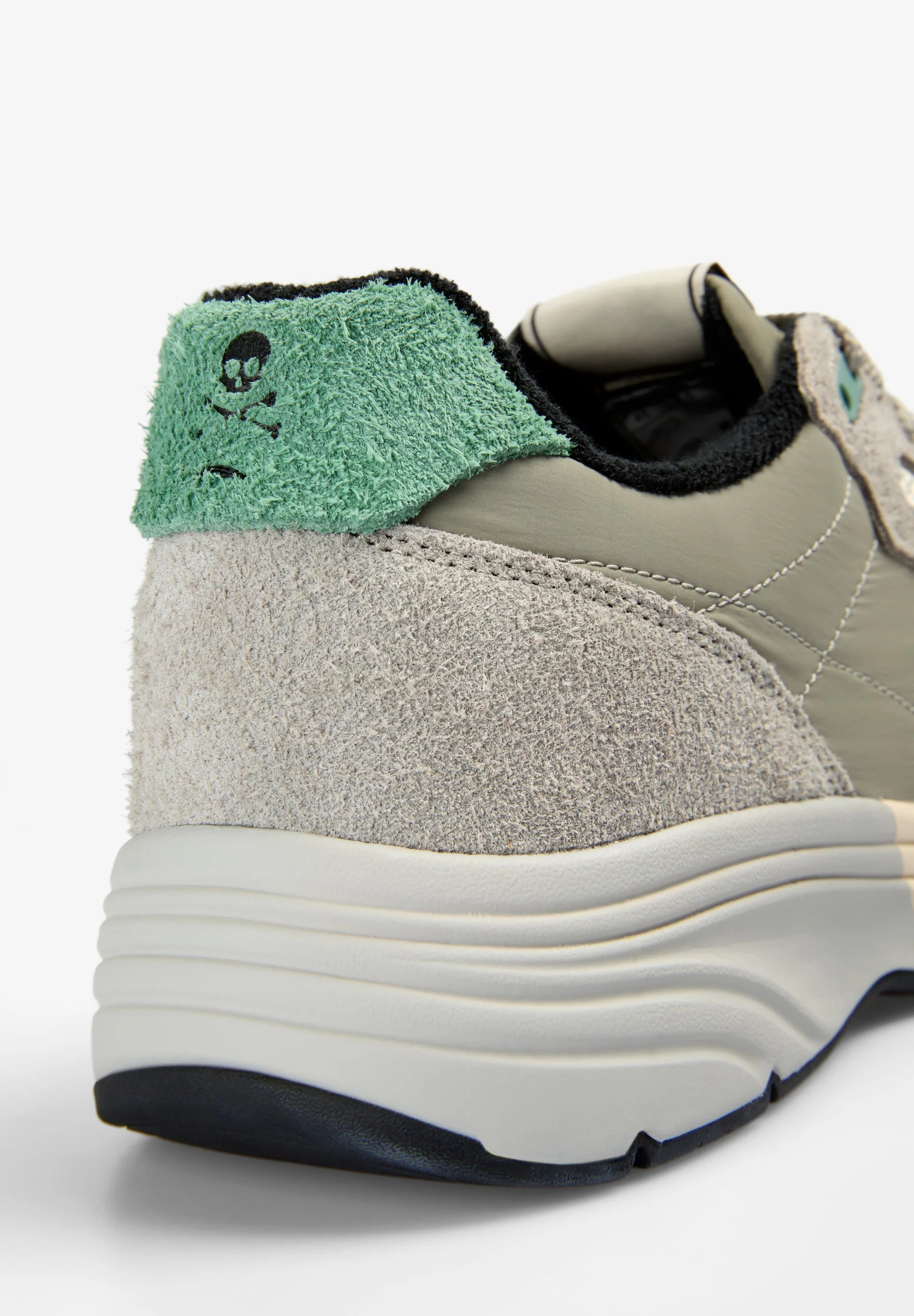 CONTRAST SUEDE SNEAKERS - Image 8