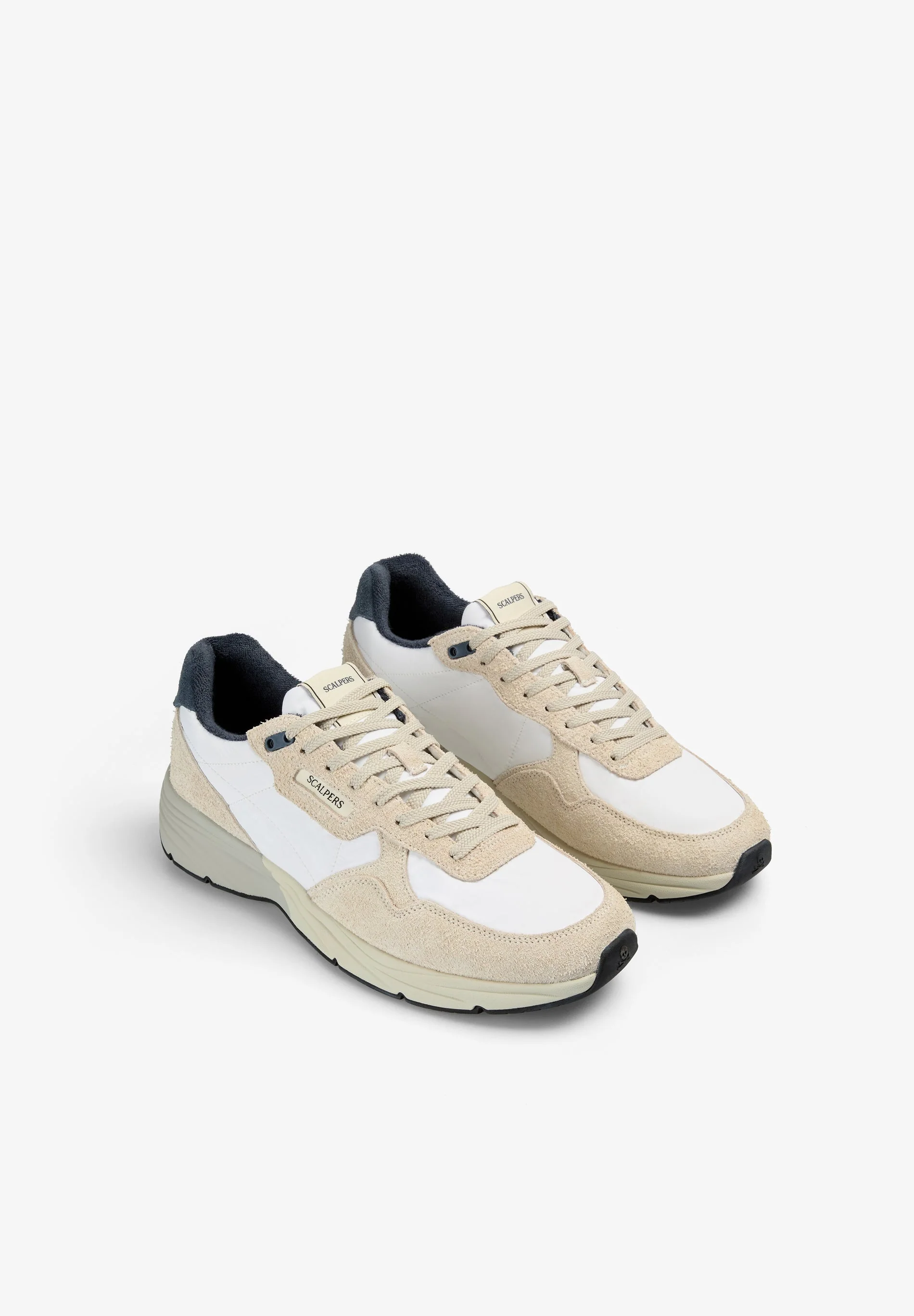 CONTRAST SUEDE SNEAKERS - Image 2