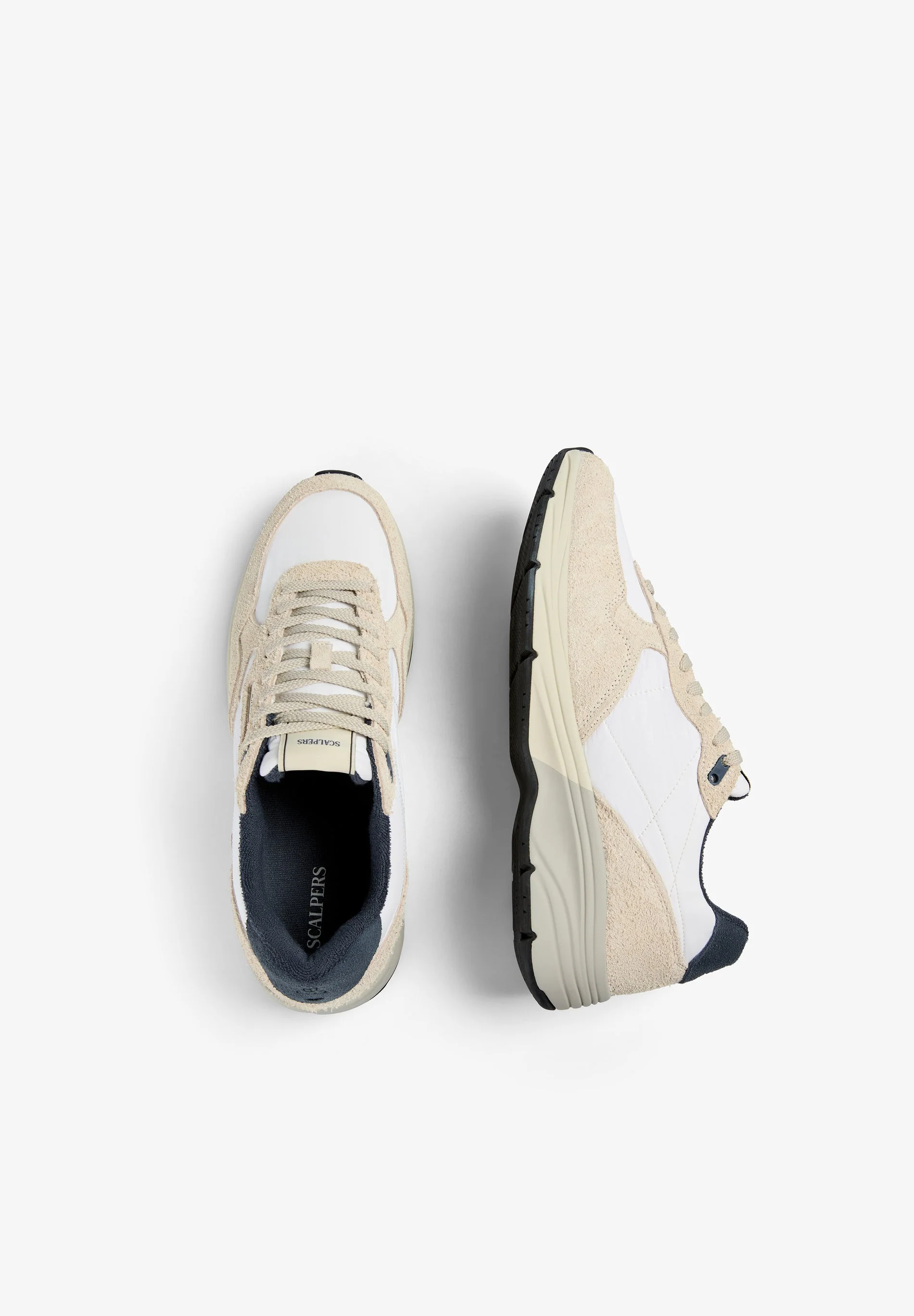 CONTRAST SUEDE SNEAKERS - Image 8