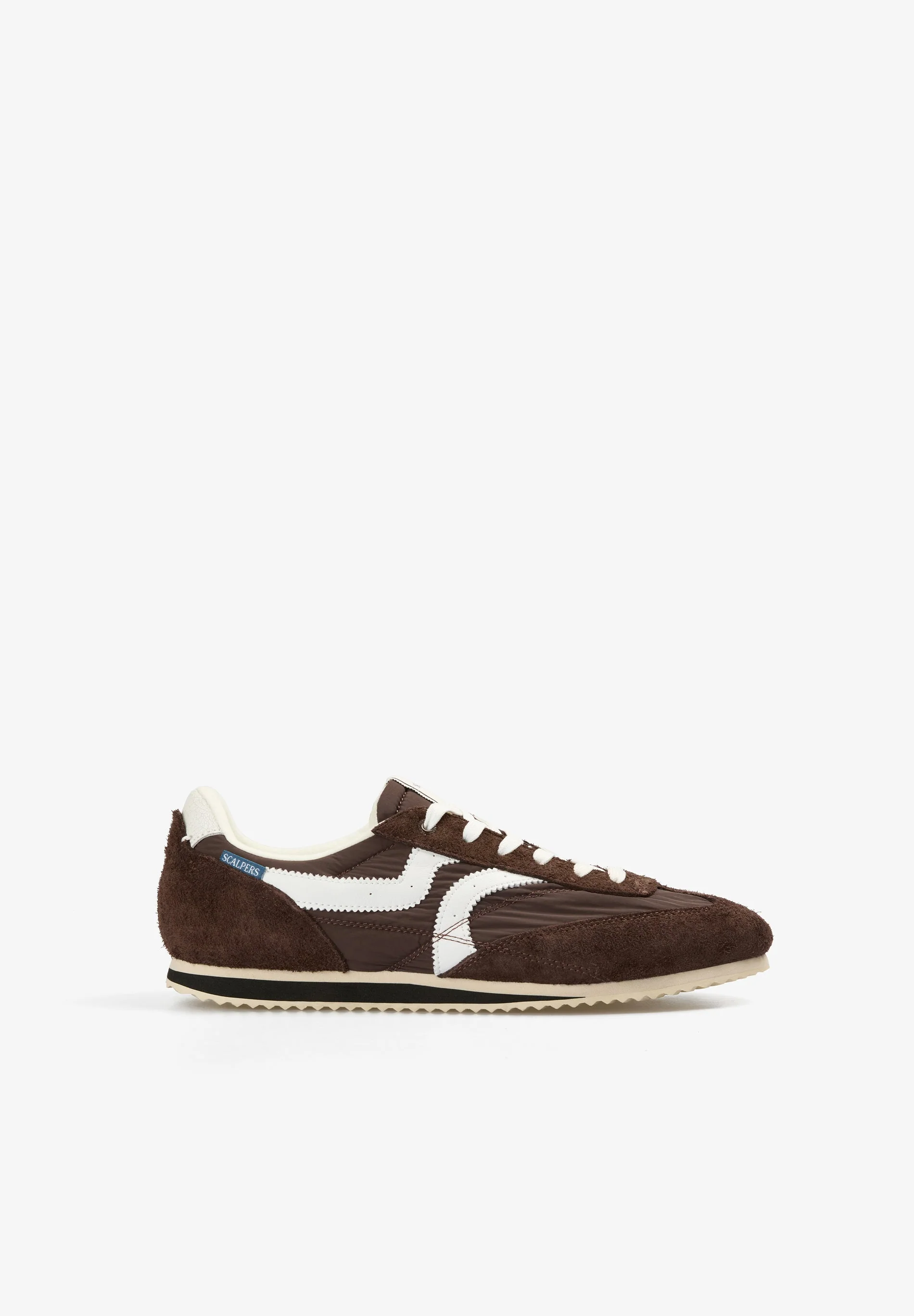 SUEDE COMBINATION RETRO SNEAKERS - Image 2