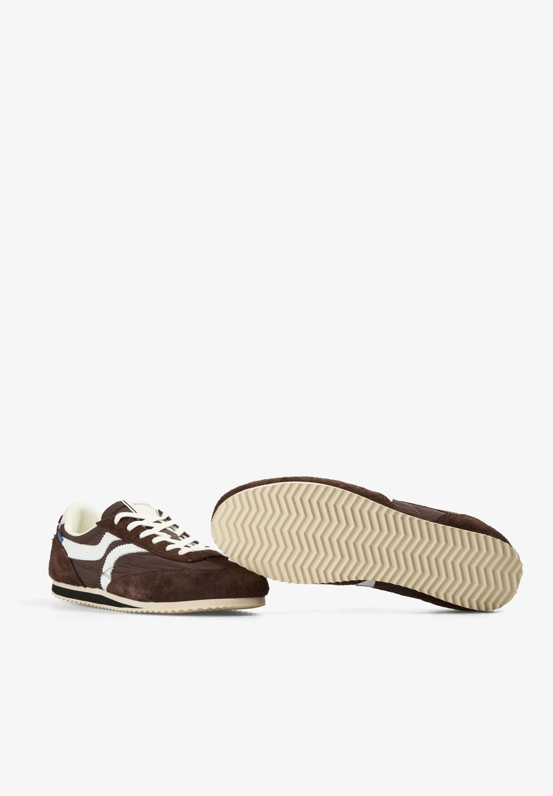 SUEDE COMBINATION RETRO SNEAKERS - Image 5