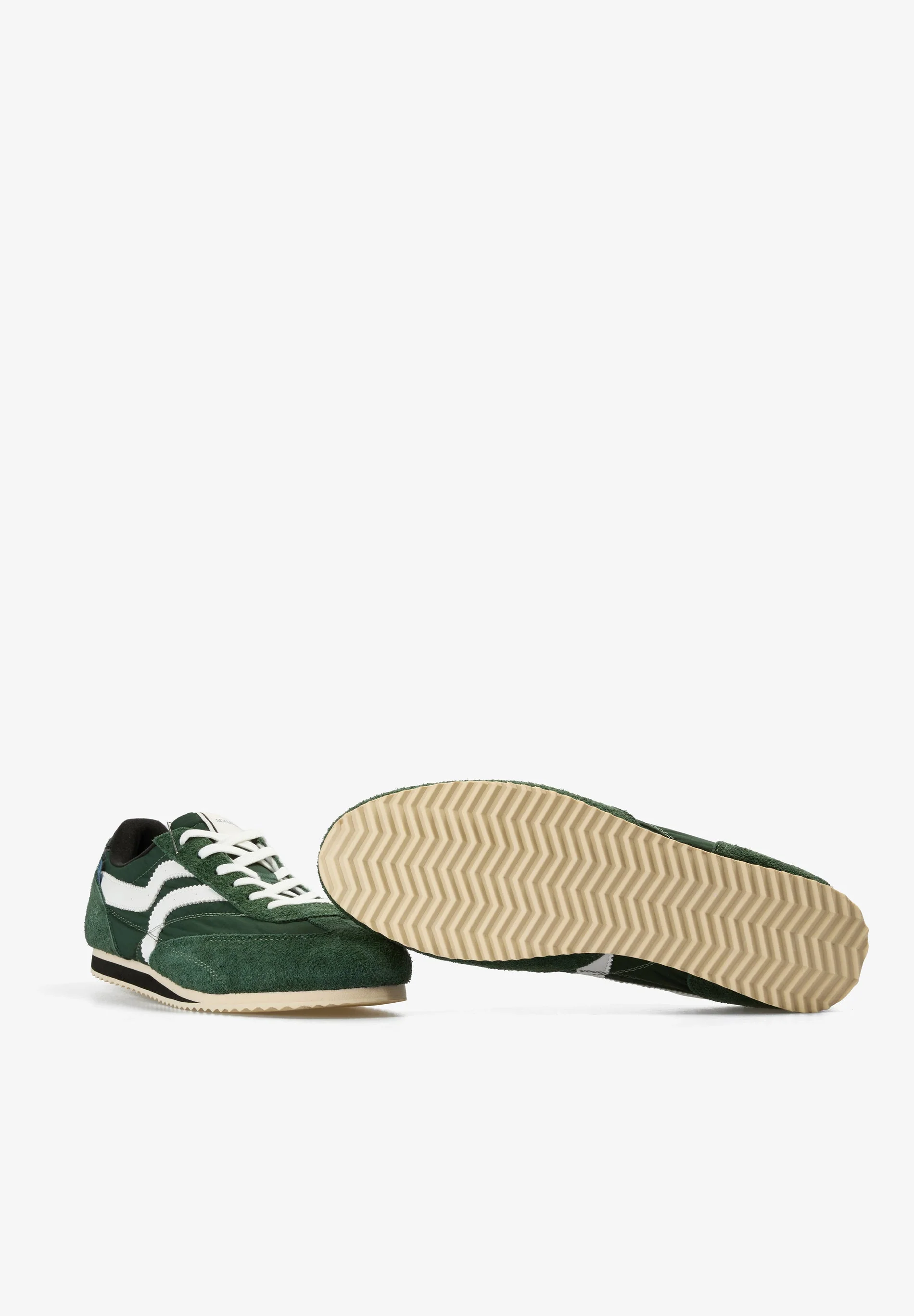 SUEDE COMBINATION RETRO SNEAKERS - Image 5