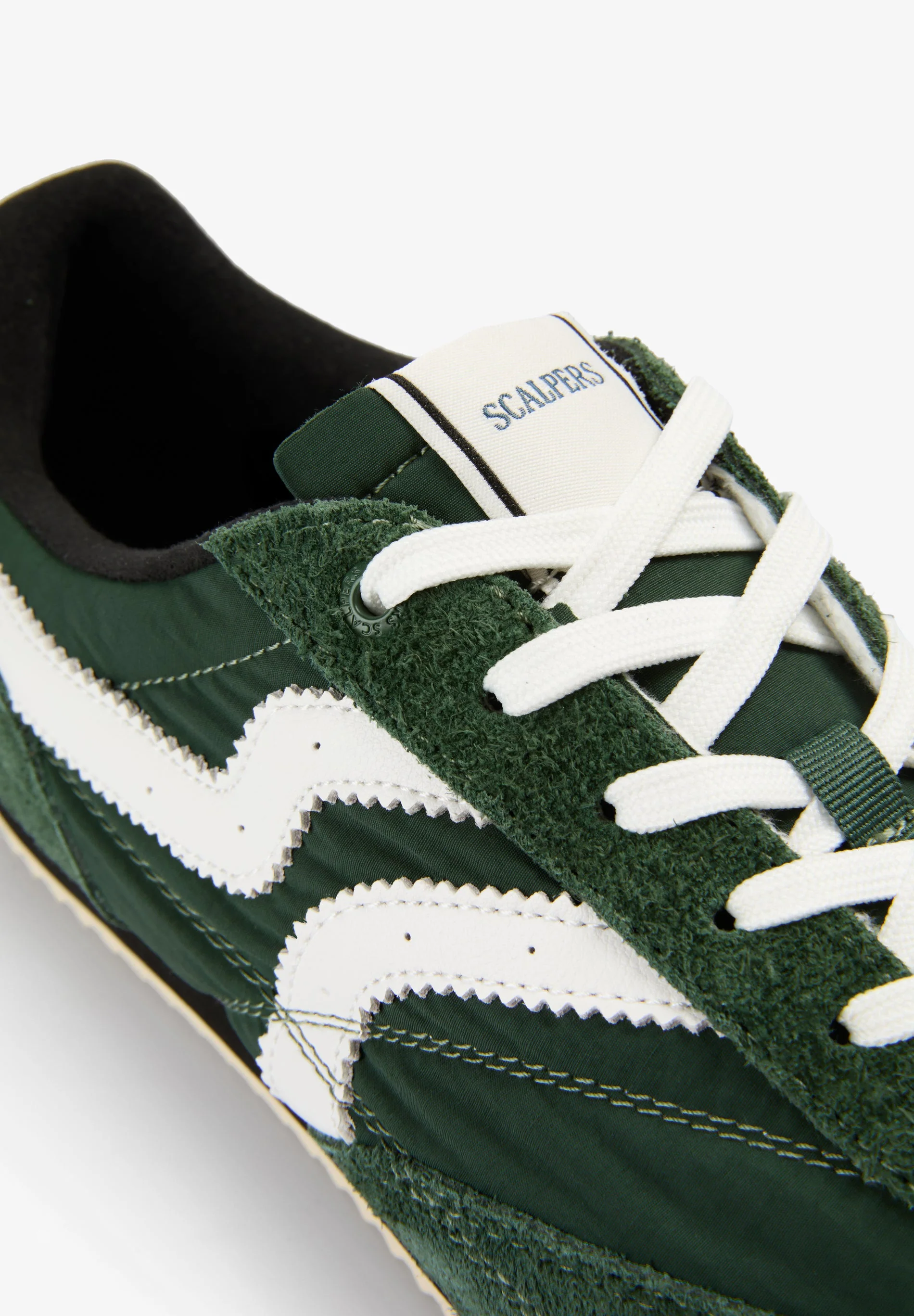 SUEDE COMBINATION RETRO SNEAKERS - Image 7