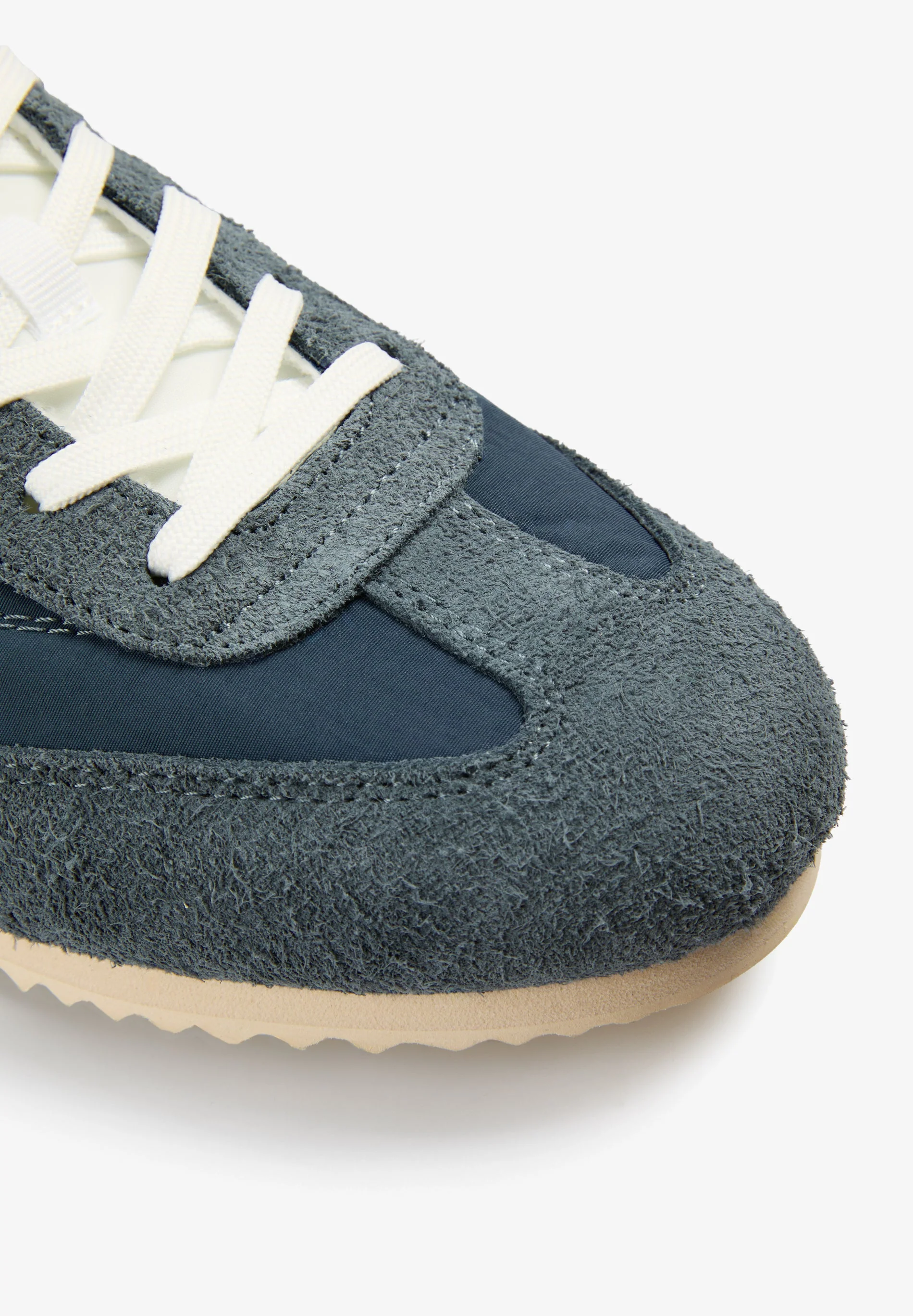 SUEDE COMBINATION RETRO SNEAKERS - Image 5