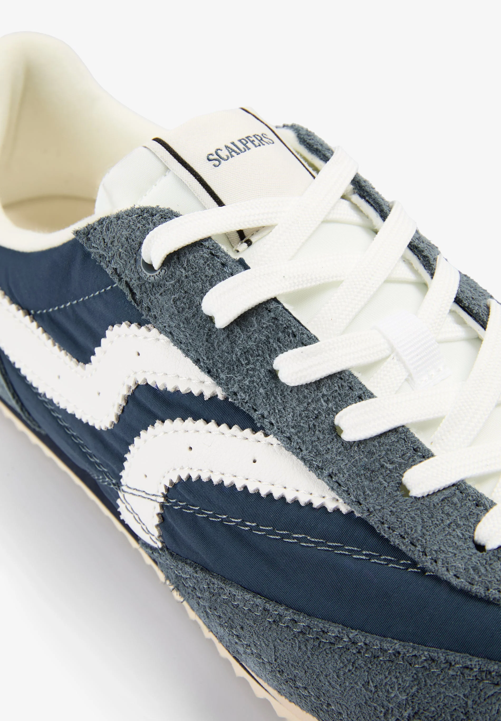 SUEDE COMBINATION RETRO SNEAKERS - Image 6