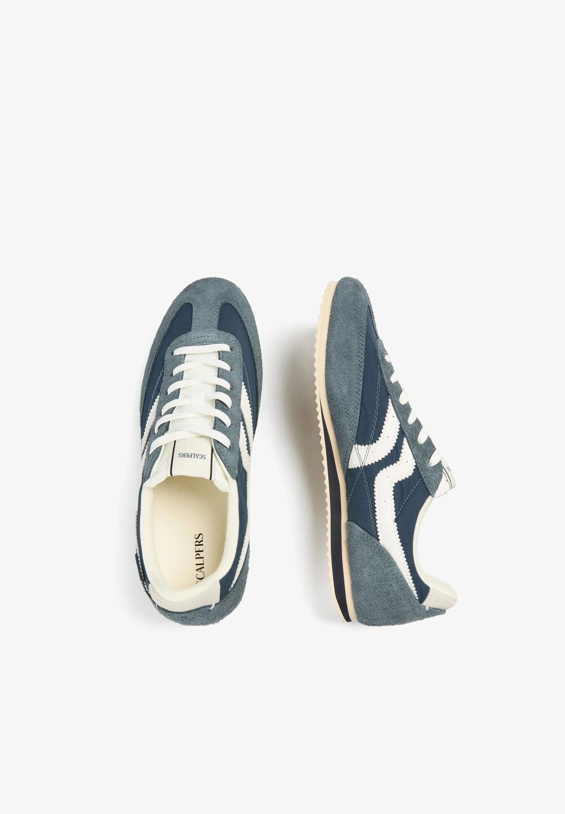 SUEDE COMBINATION RETRO SNEAKERS - Image 8