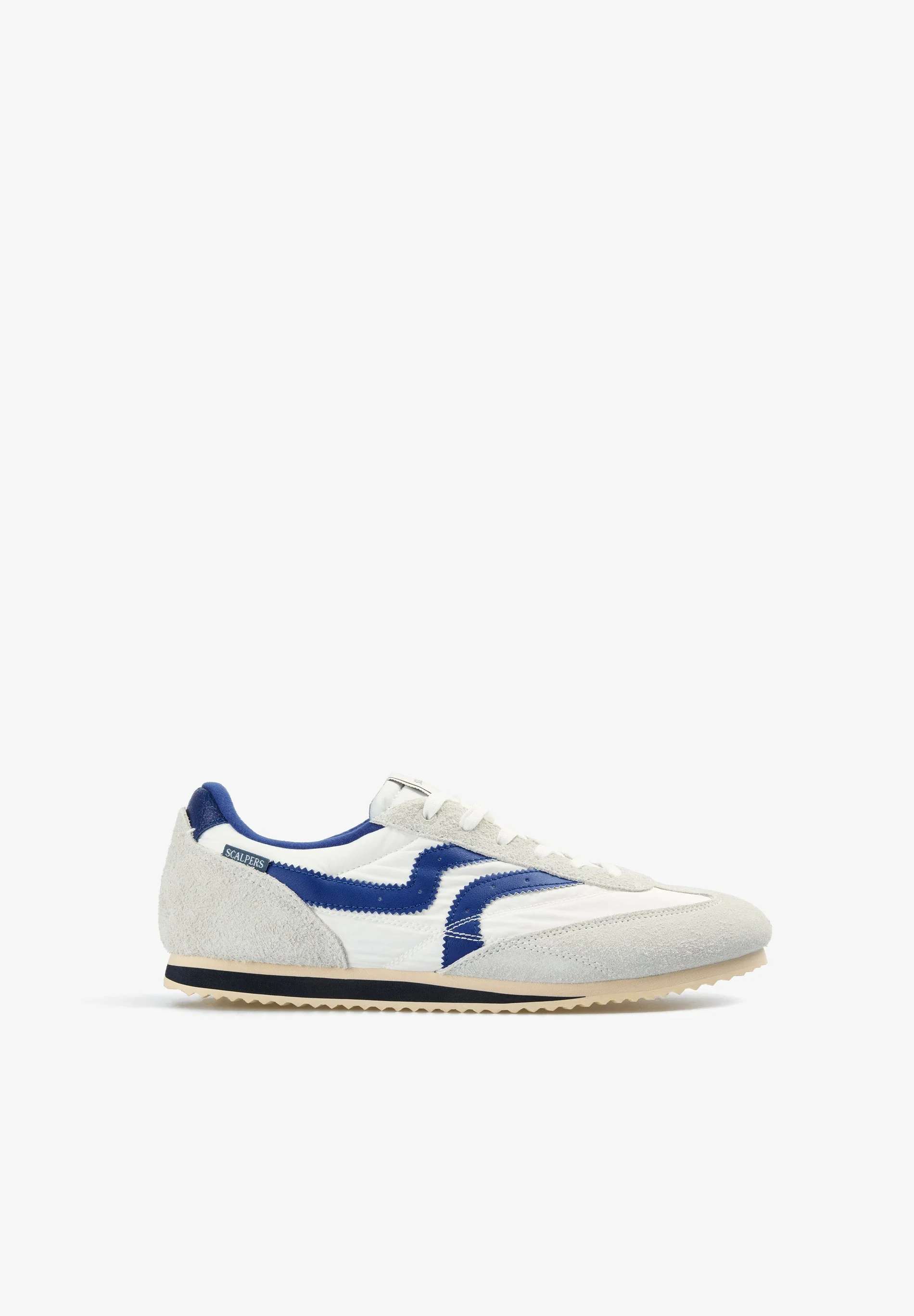 SUEDE COMBINATION RETRO SNEAKERS
