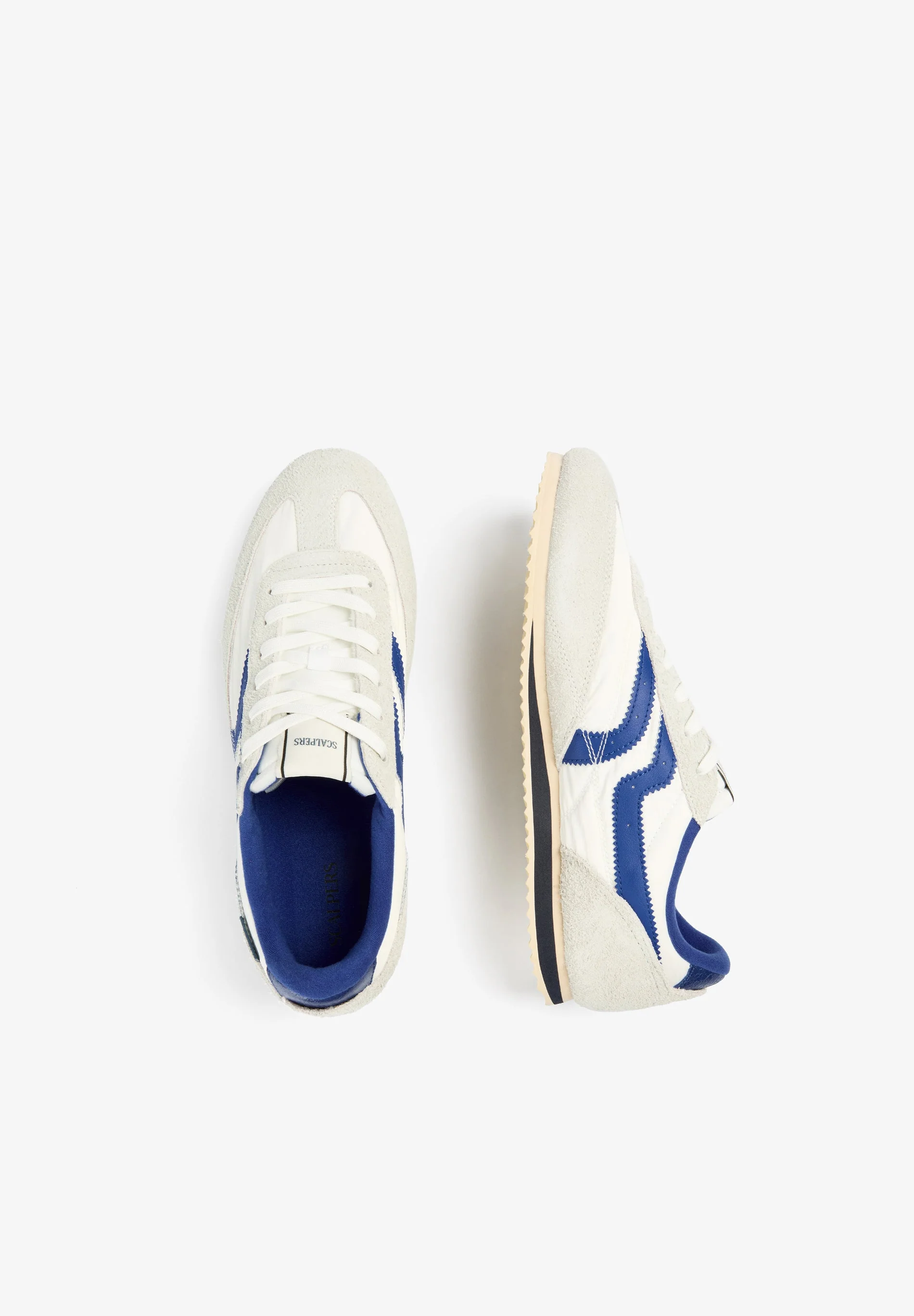SUEDE COMBINATION RETRO SNEAKERS - Image 8
