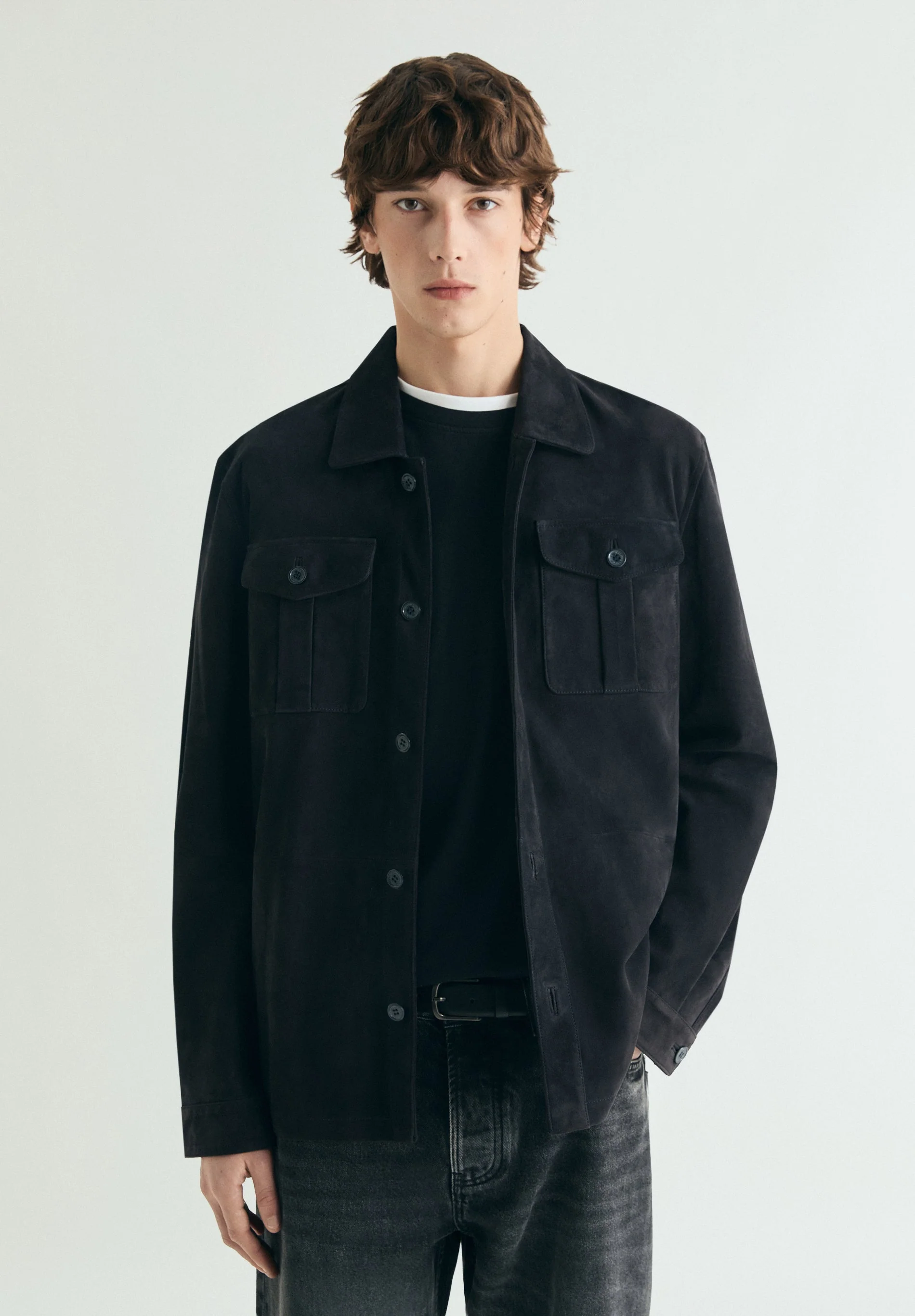 EMBROIDERED WASHED EFFECT T-SHIRT - Image 5