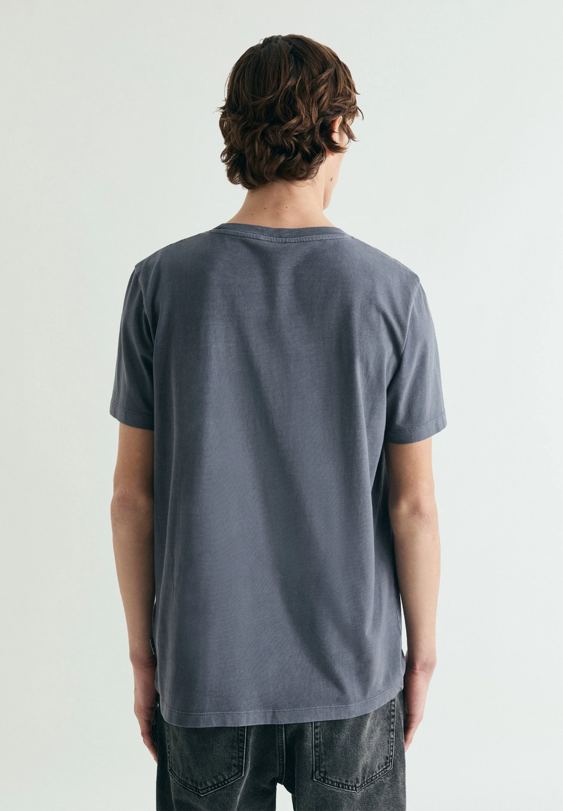 EMBROIDERED WASHED EFFECT T-SHIRT - Image 3