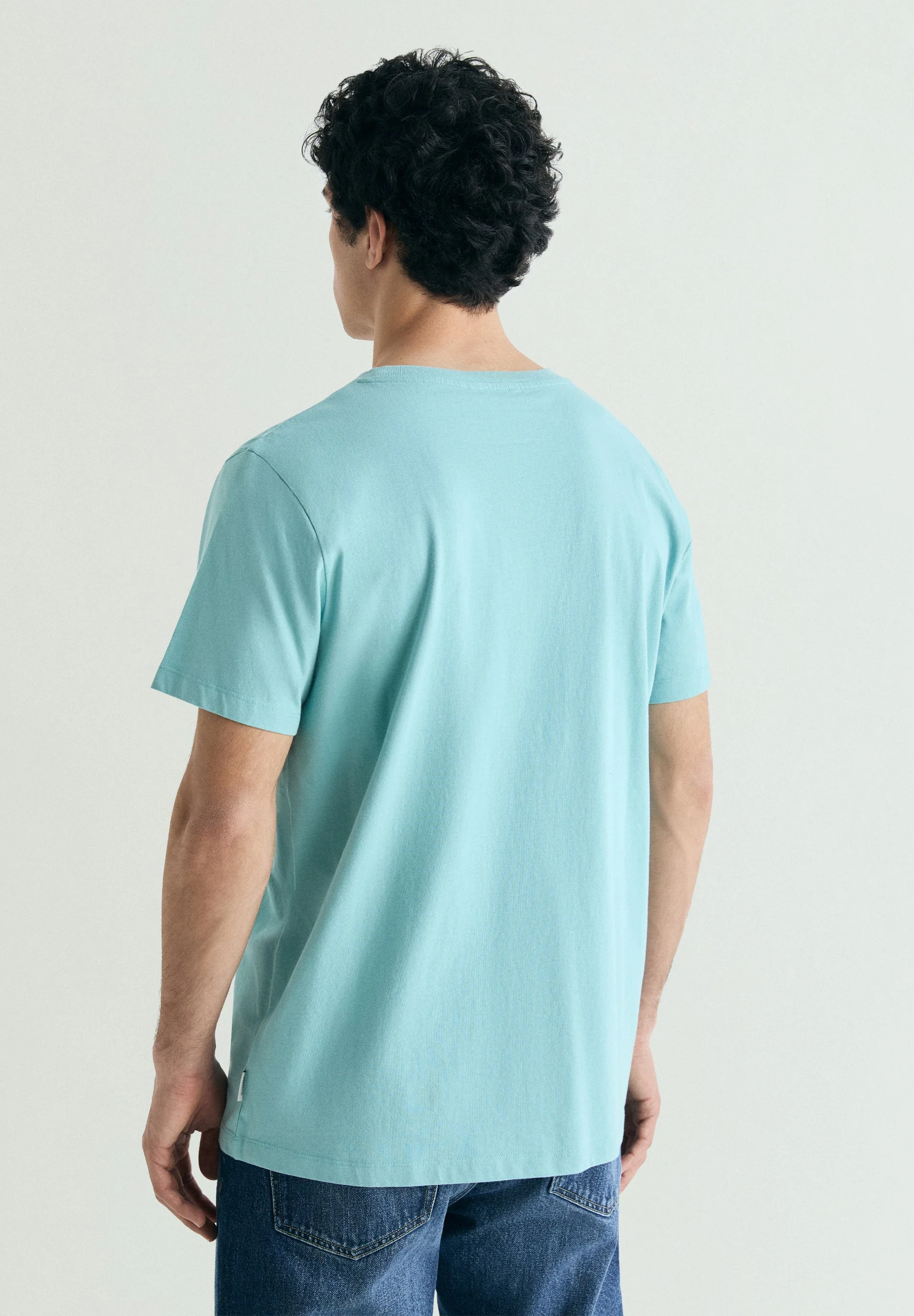 EMBROIDERED WASHED EFFECT T-SHIRT - Image 3