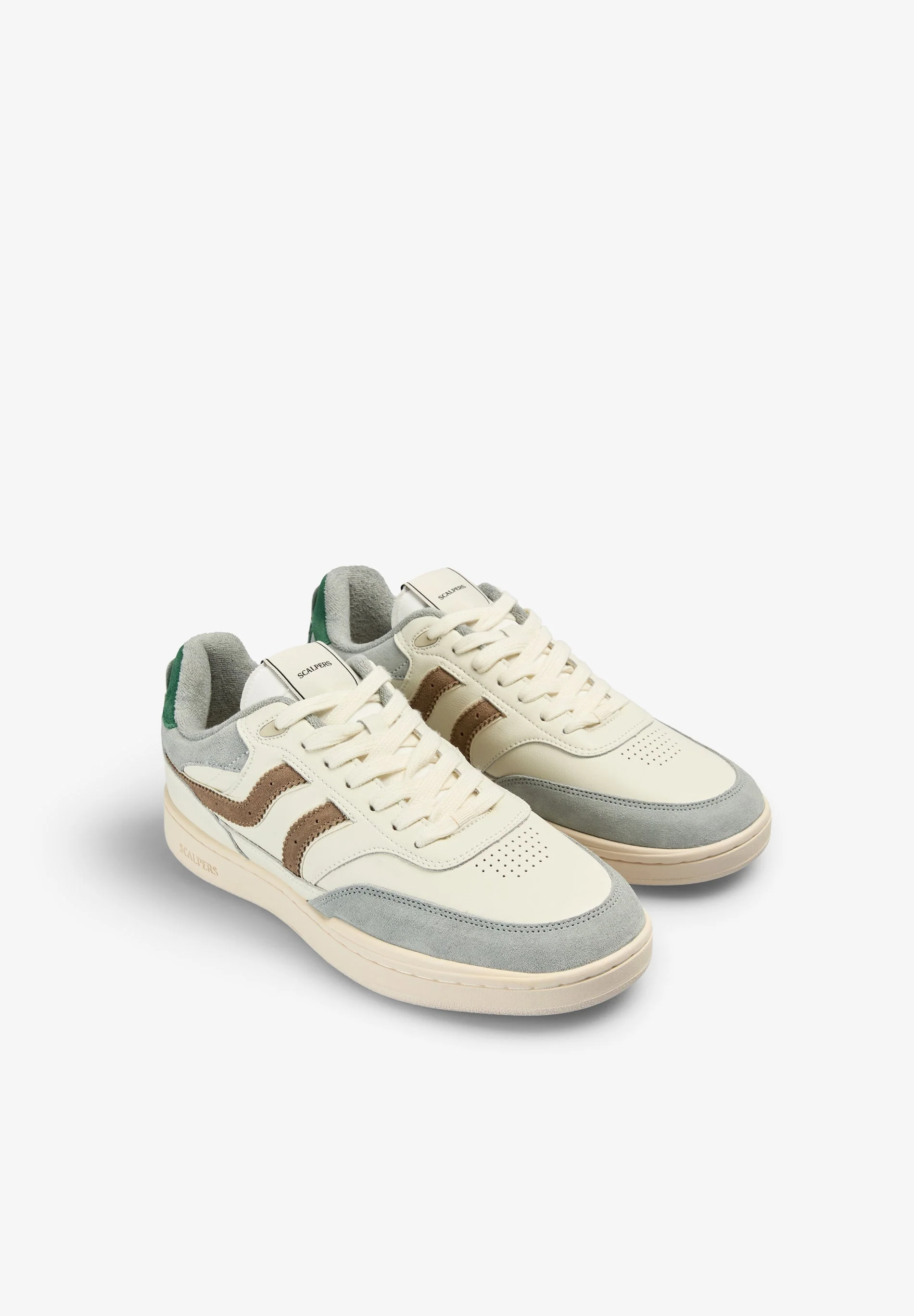 CONTRAST SUEDE SNEAKERS - Image 3