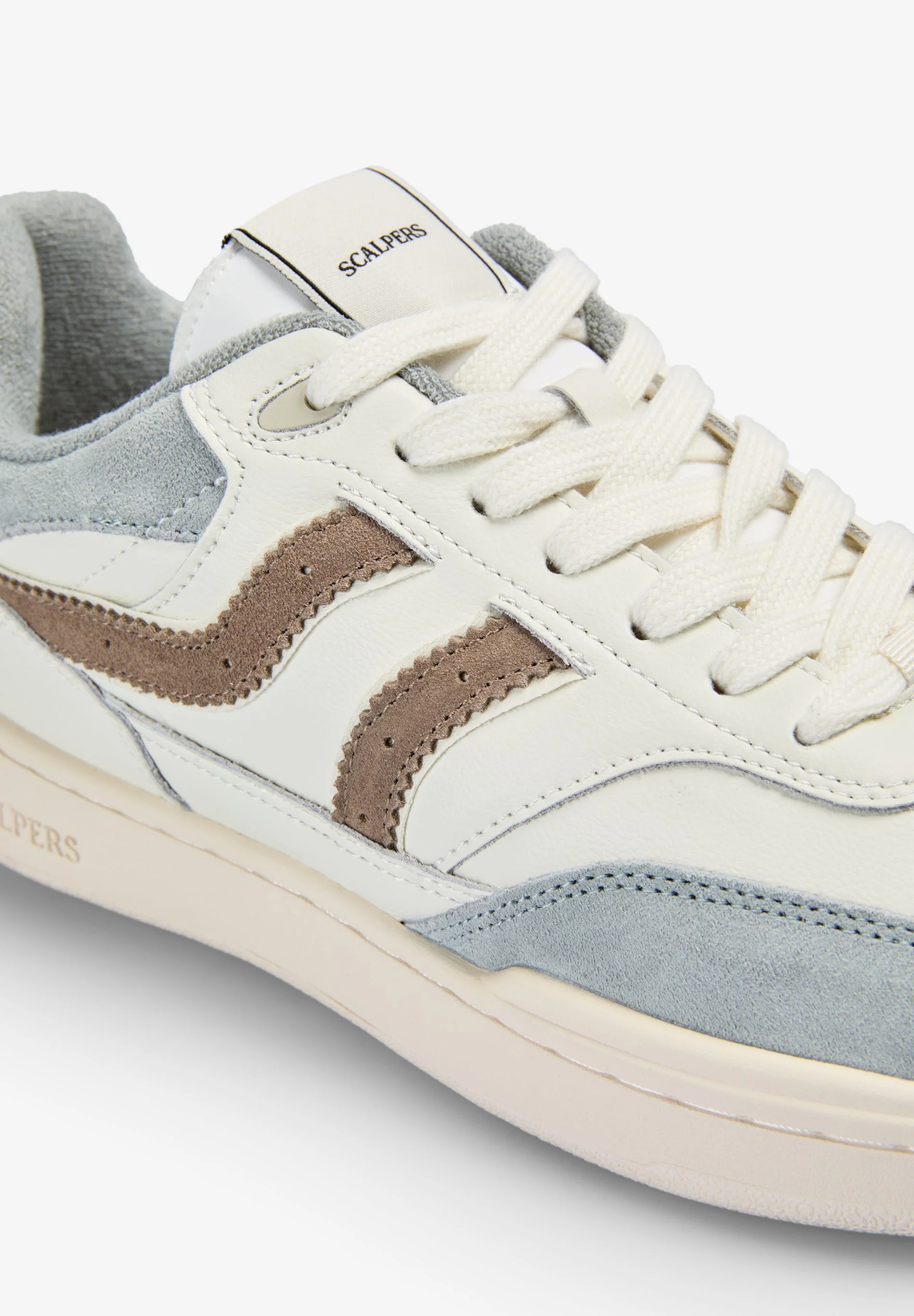 CONTRAST SUEDE SNEAKERS - Image 7