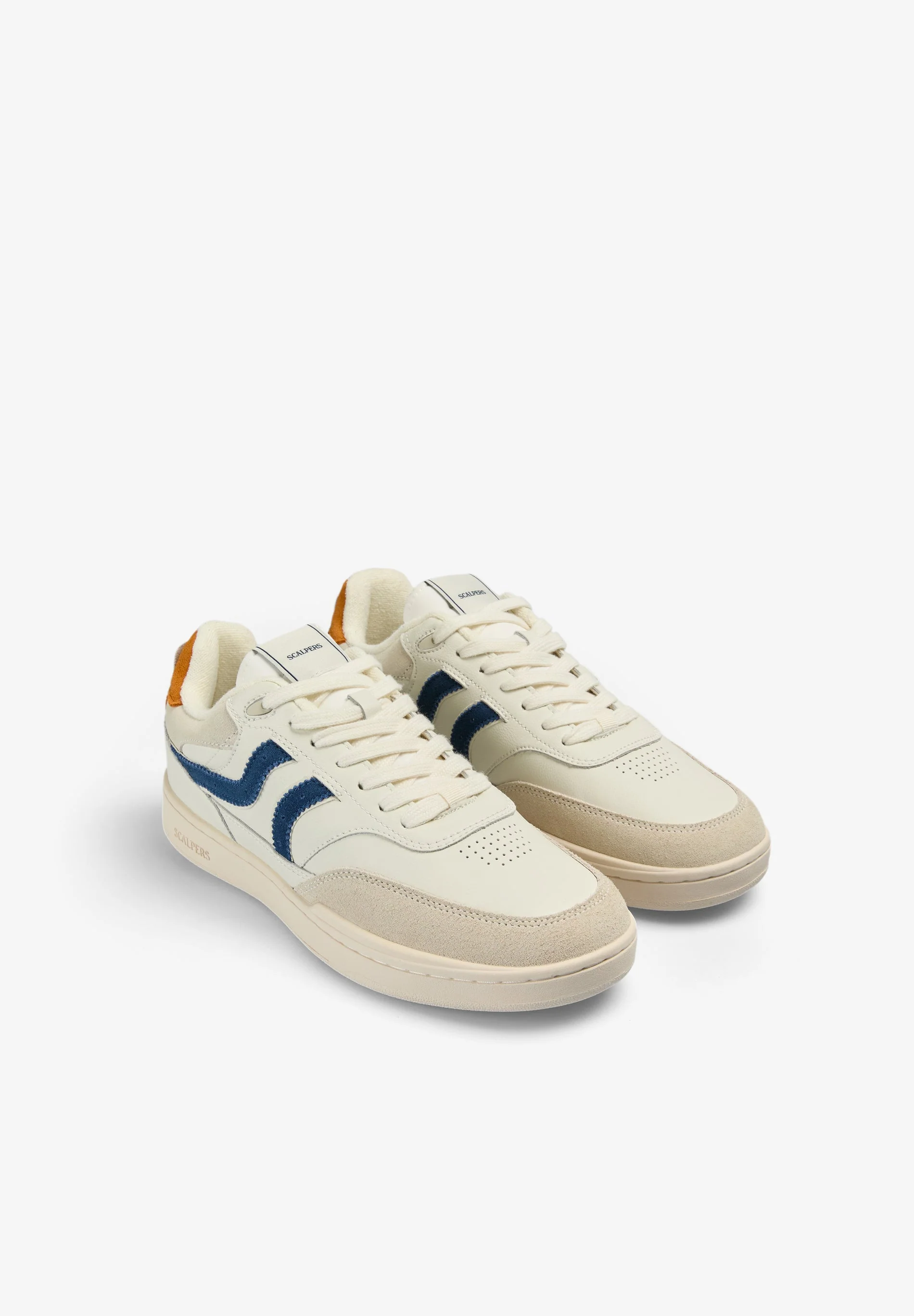 CONTRAST SUEDE SNEAKERS - Image 3