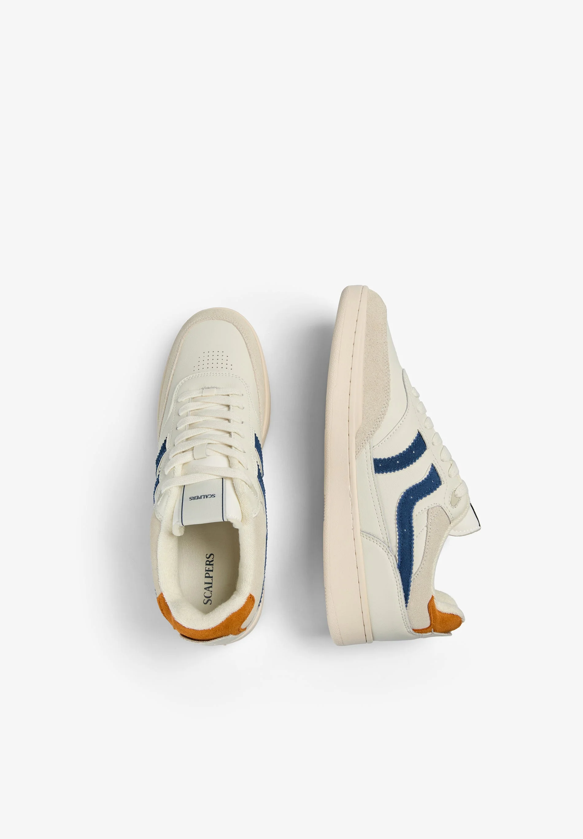 CONTRAST SUEDE SNEAKERS - Image 9