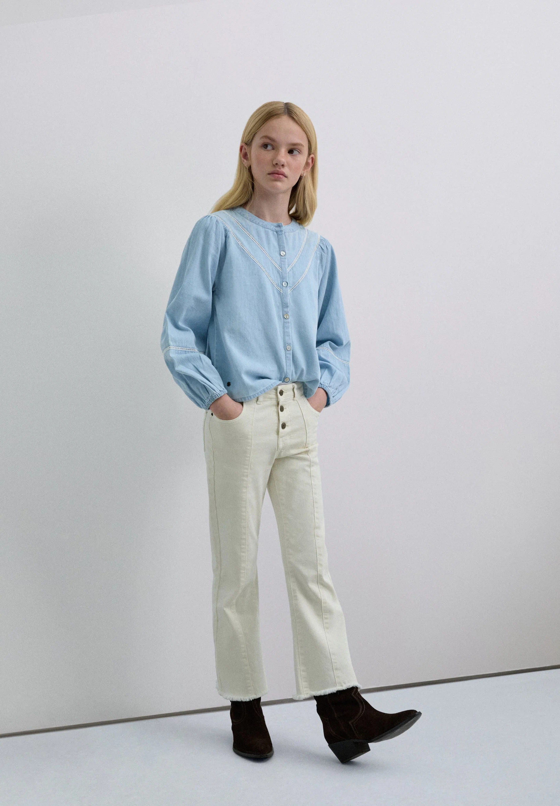 SCAMYDENIMBLOUSE GIRLS - Image 5