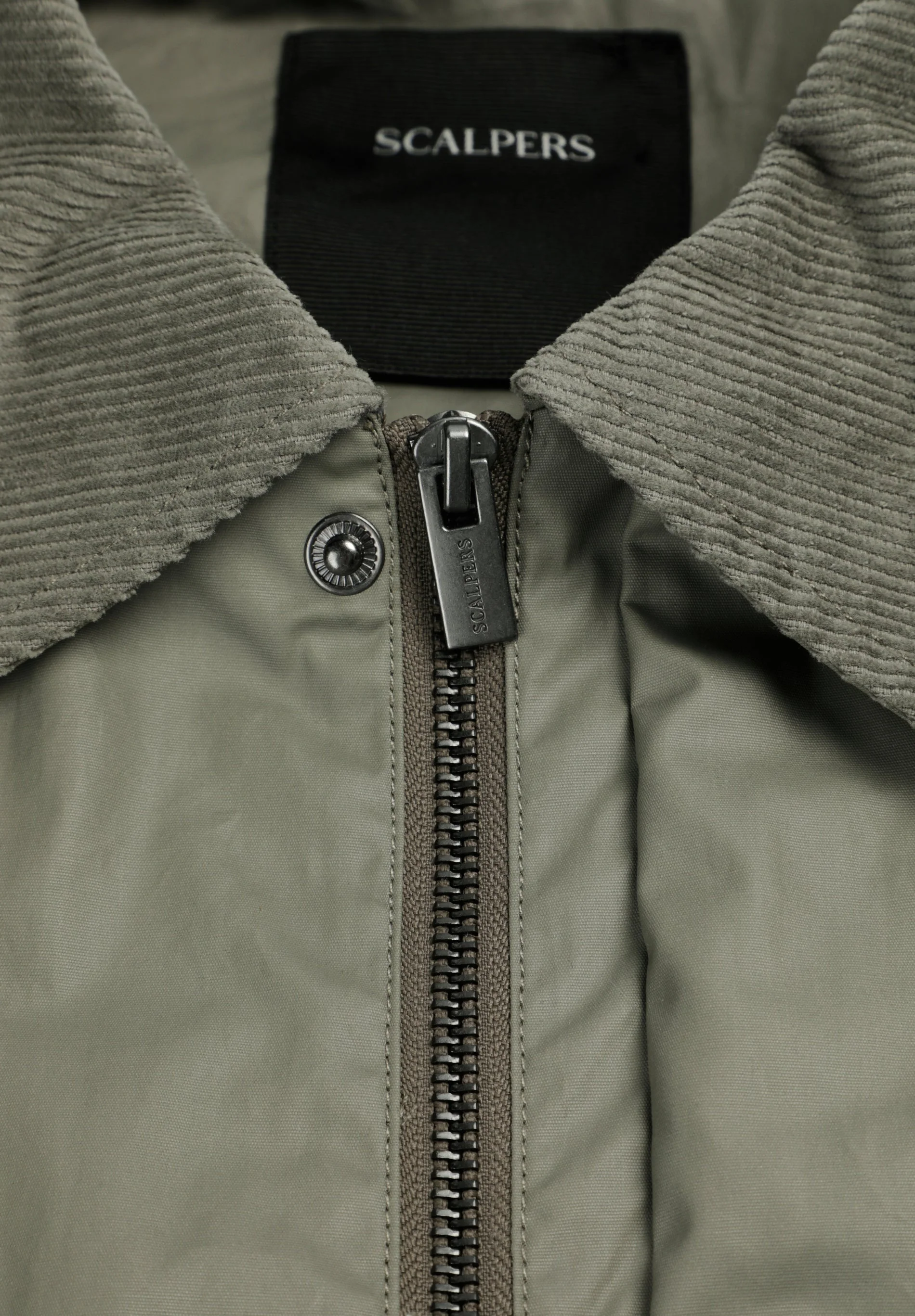 WAXED JACKET WITH SNAP BUTTONS - Image 2