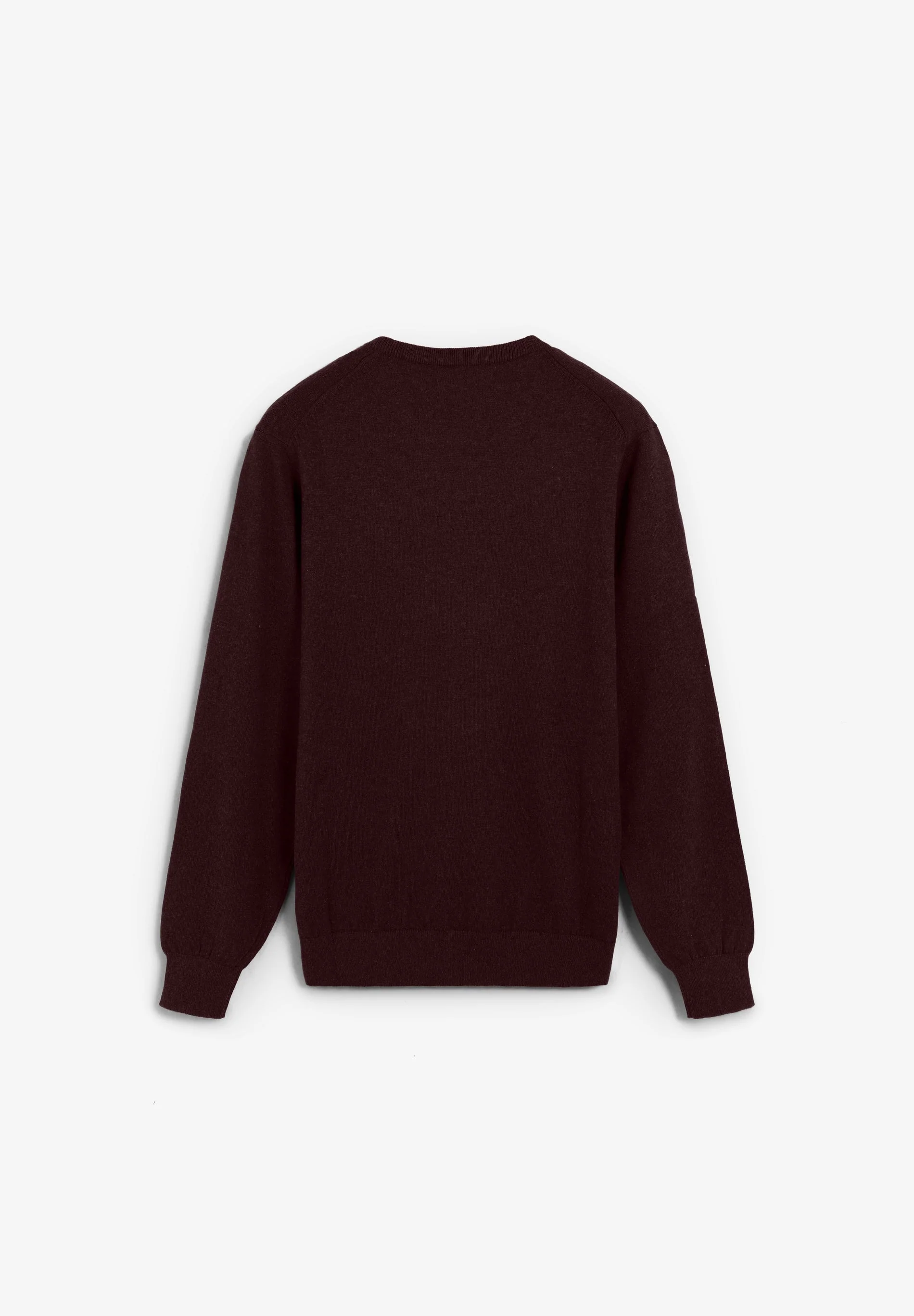COTTON KNIT V-NECK SWEATER - Image 2