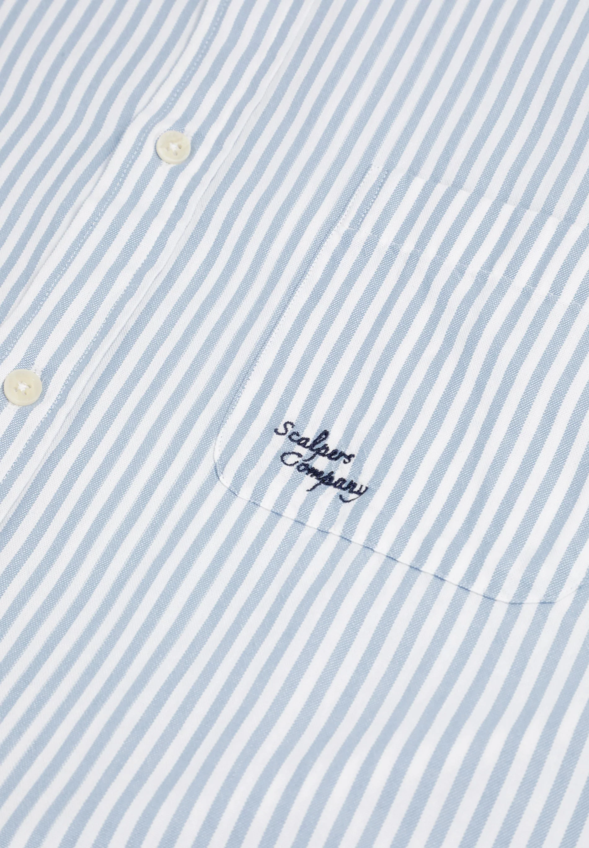 STRIPED SHIRT WITH EMBROIDERED LOGO - Image 3