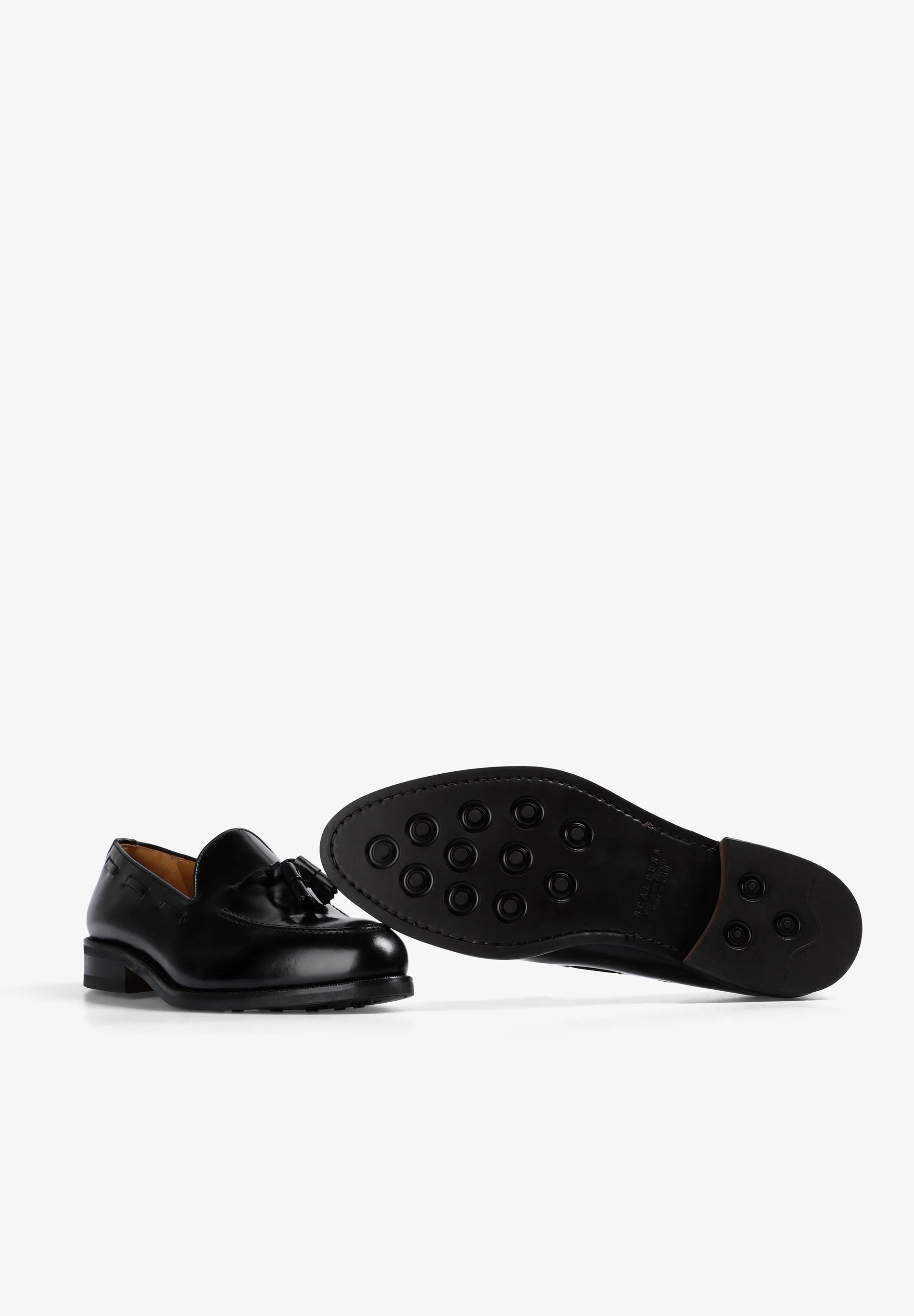 SMART LEATHER LOAFERS WITH TASSELS - Image 4