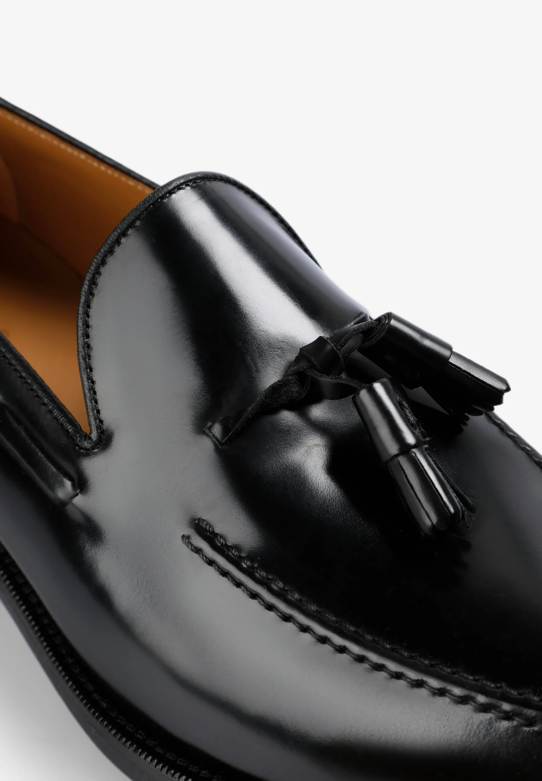 SMART LEATHER LOAFERS WITH TASSELS - Image 6