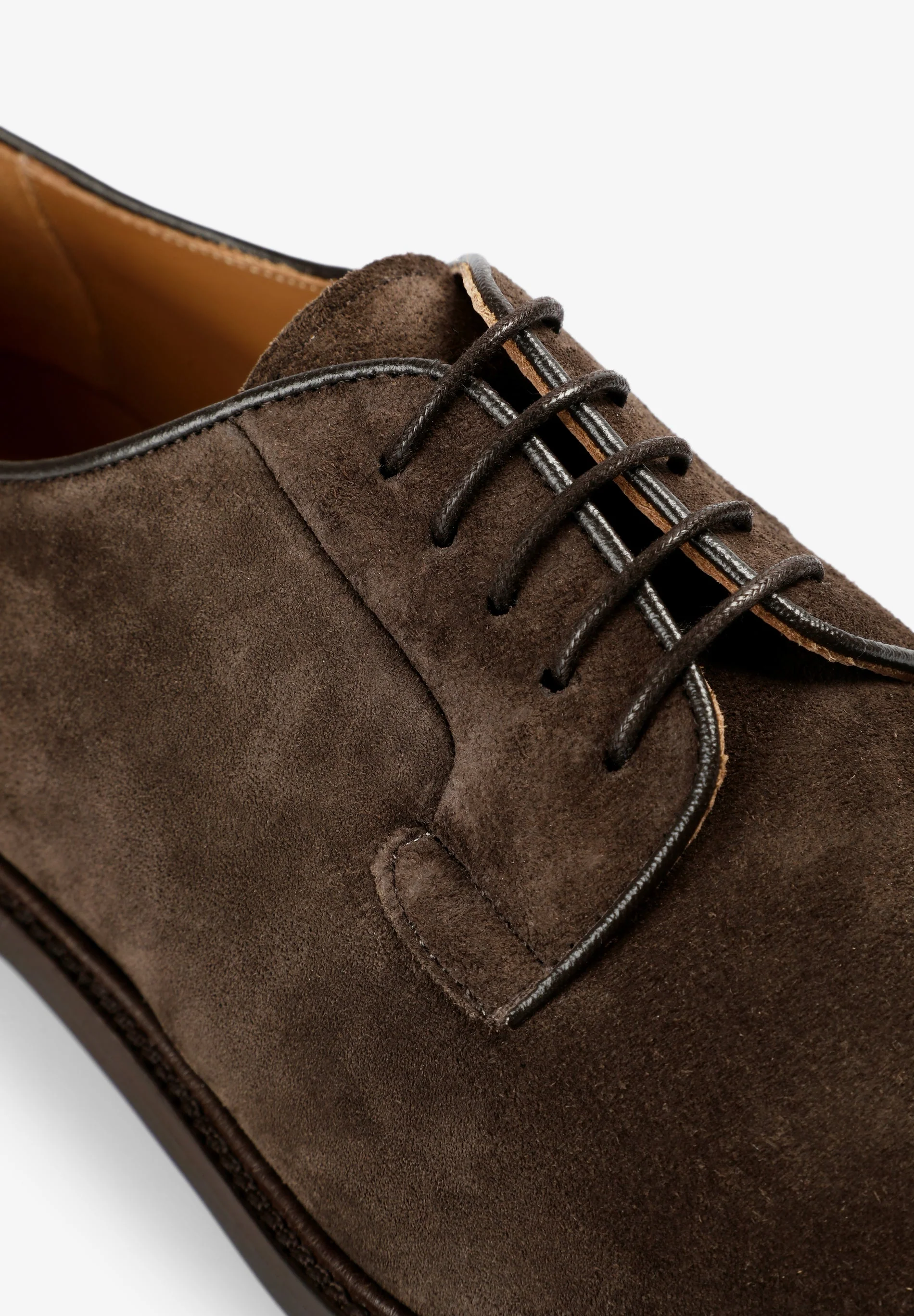 SUEDE DERBY SHOES - Image 6