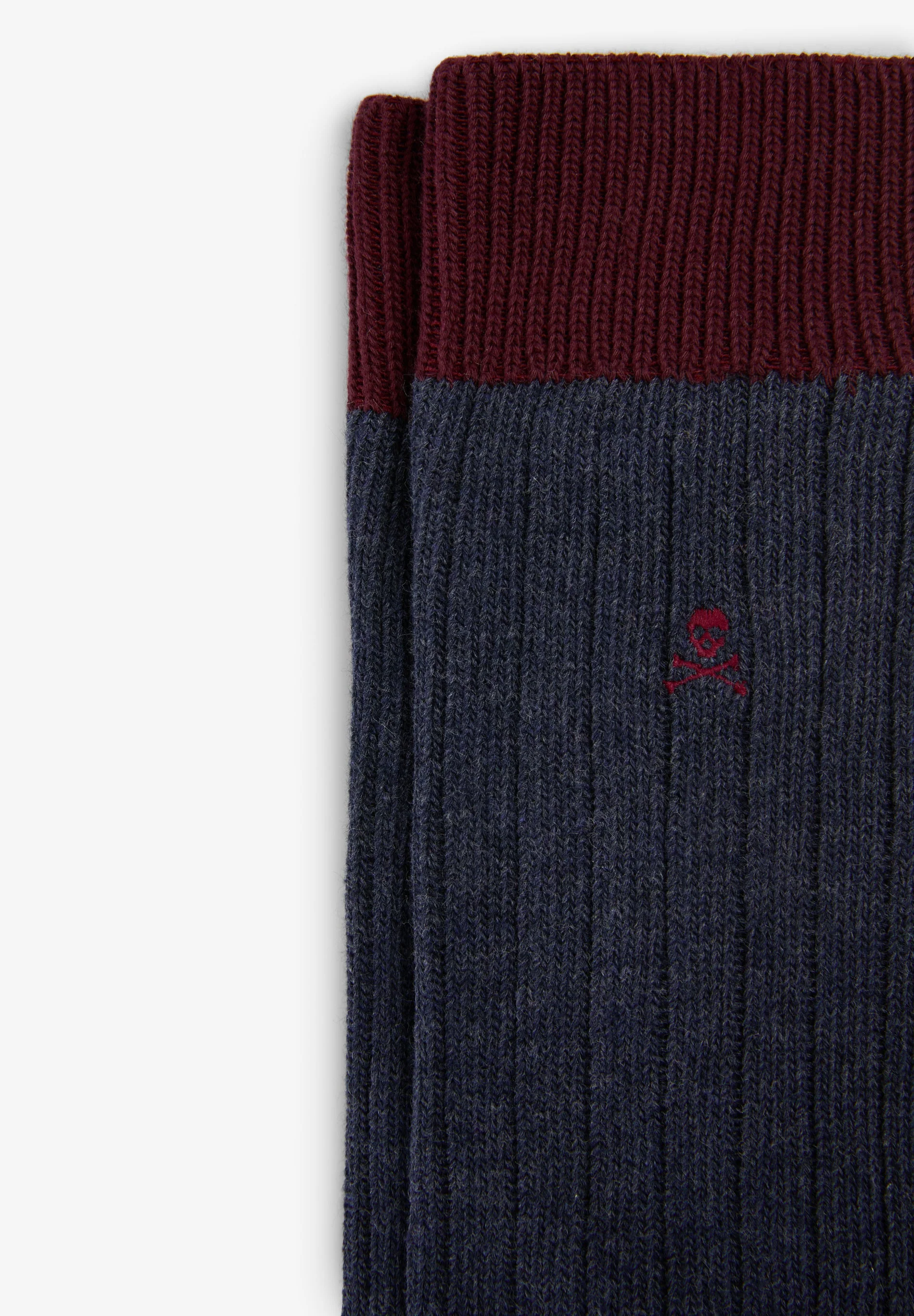 CONTRAST ORGANIC COTTON SOCKS - Image 2