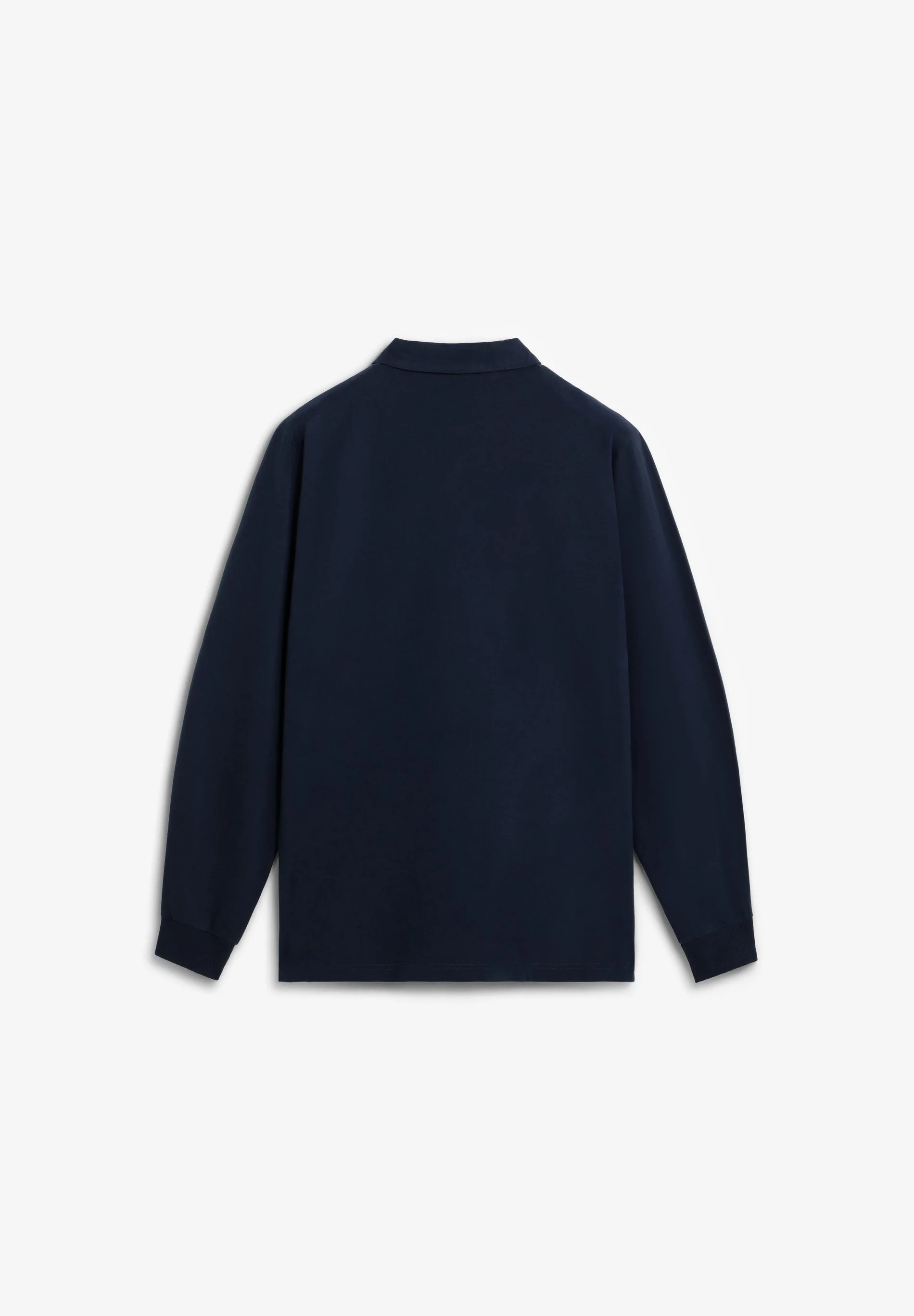 LONG SLEEVE COTTON POLO SHIRT - Image 2
