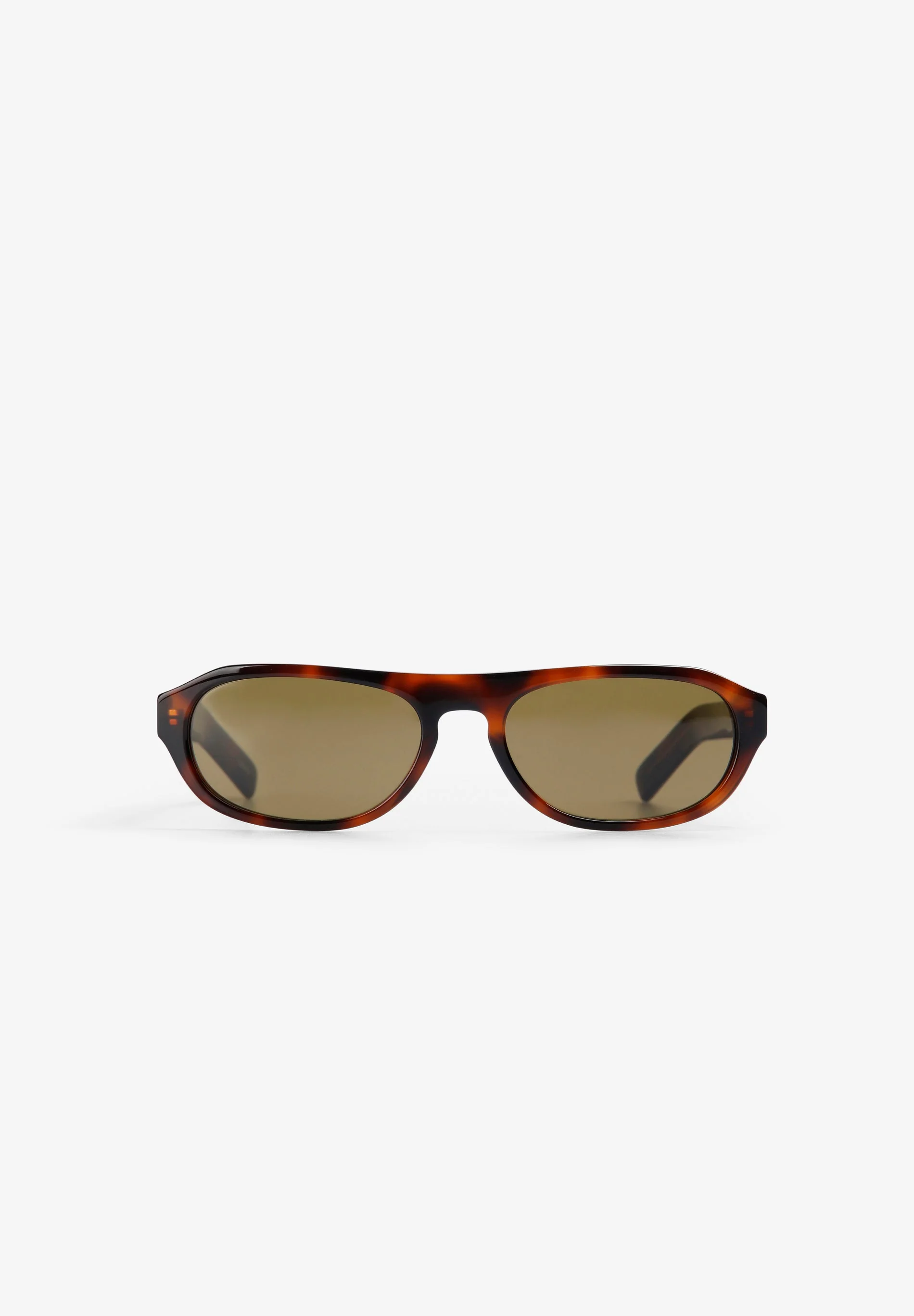 OVAL TORTOISESHELL SUNGLASSES - Image 2