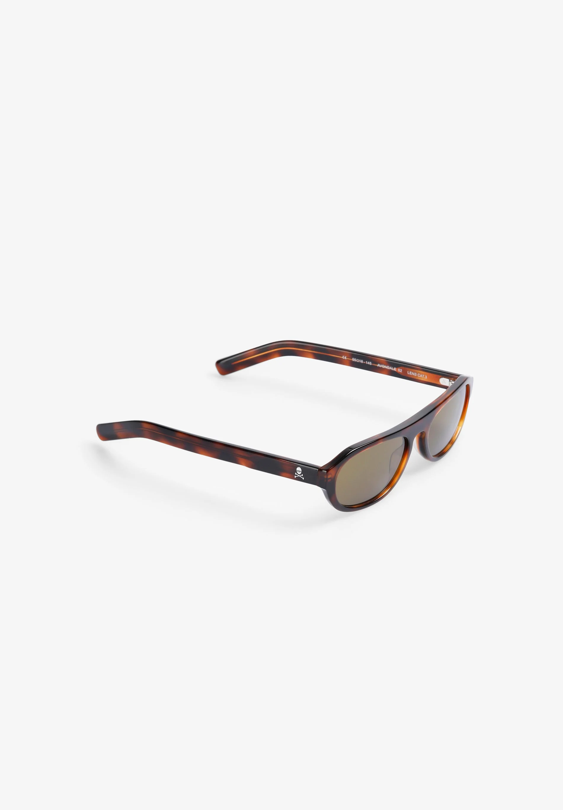 OVAL TORTOISESHELL SUNGLASSES - Image 3