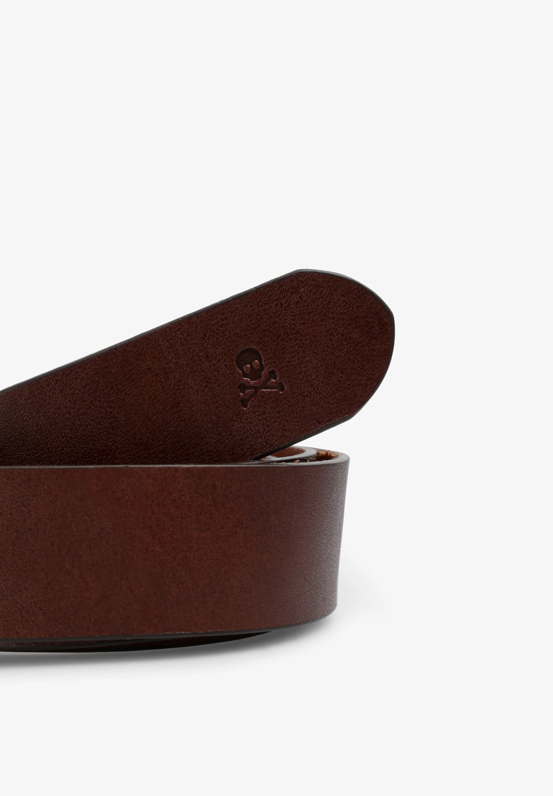 CONTRAST BRAIDED LEATHER BELT - Image 3