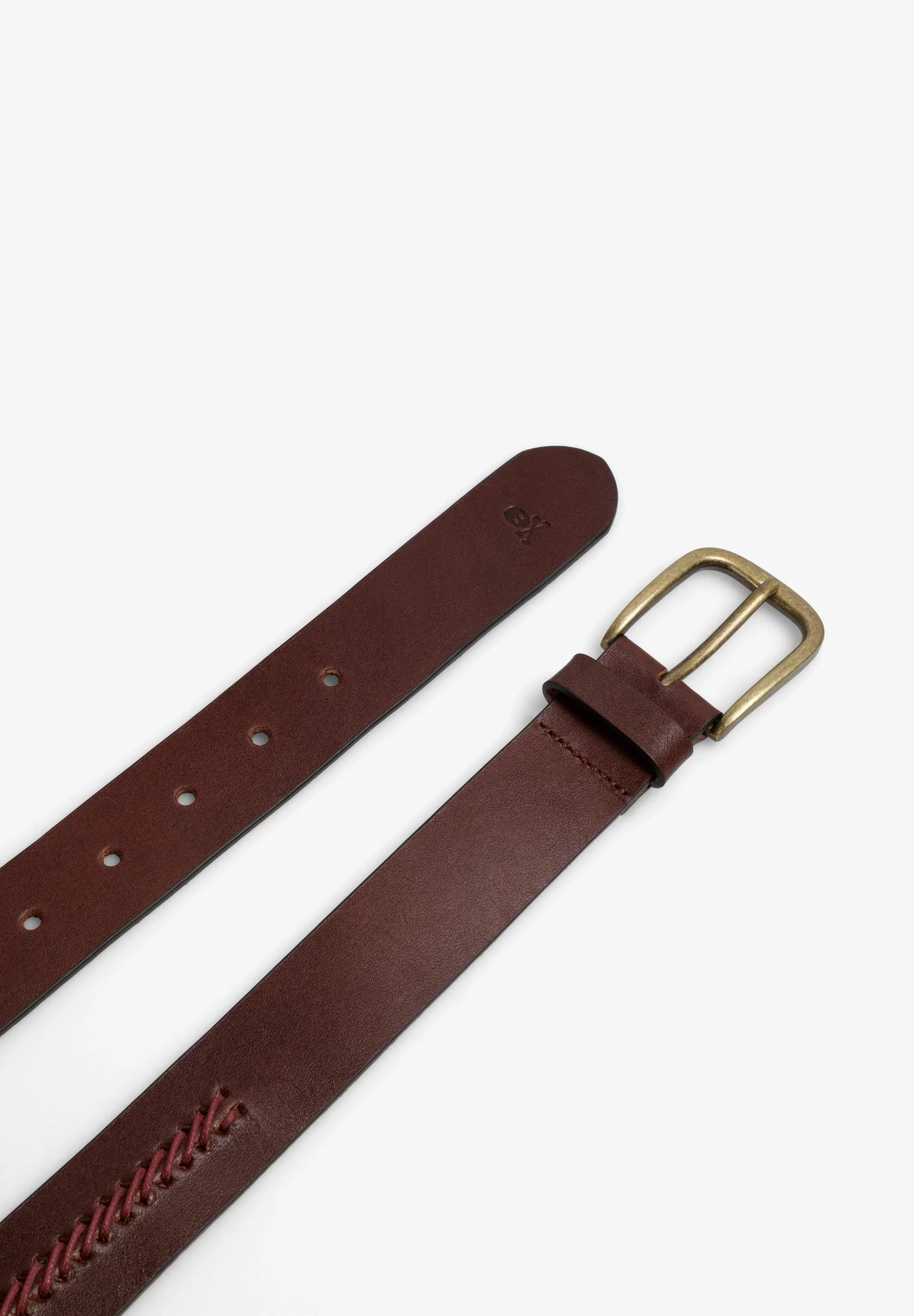 CONTRAST BRAIDED LEATHER BELT - Image 4