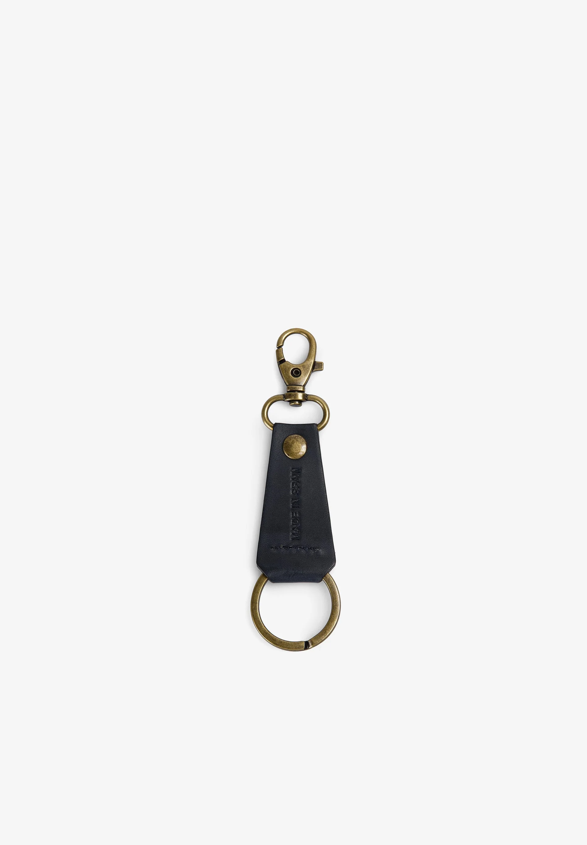 EMBOSSED 100% LEATHER KEYCHAIN - Image 2