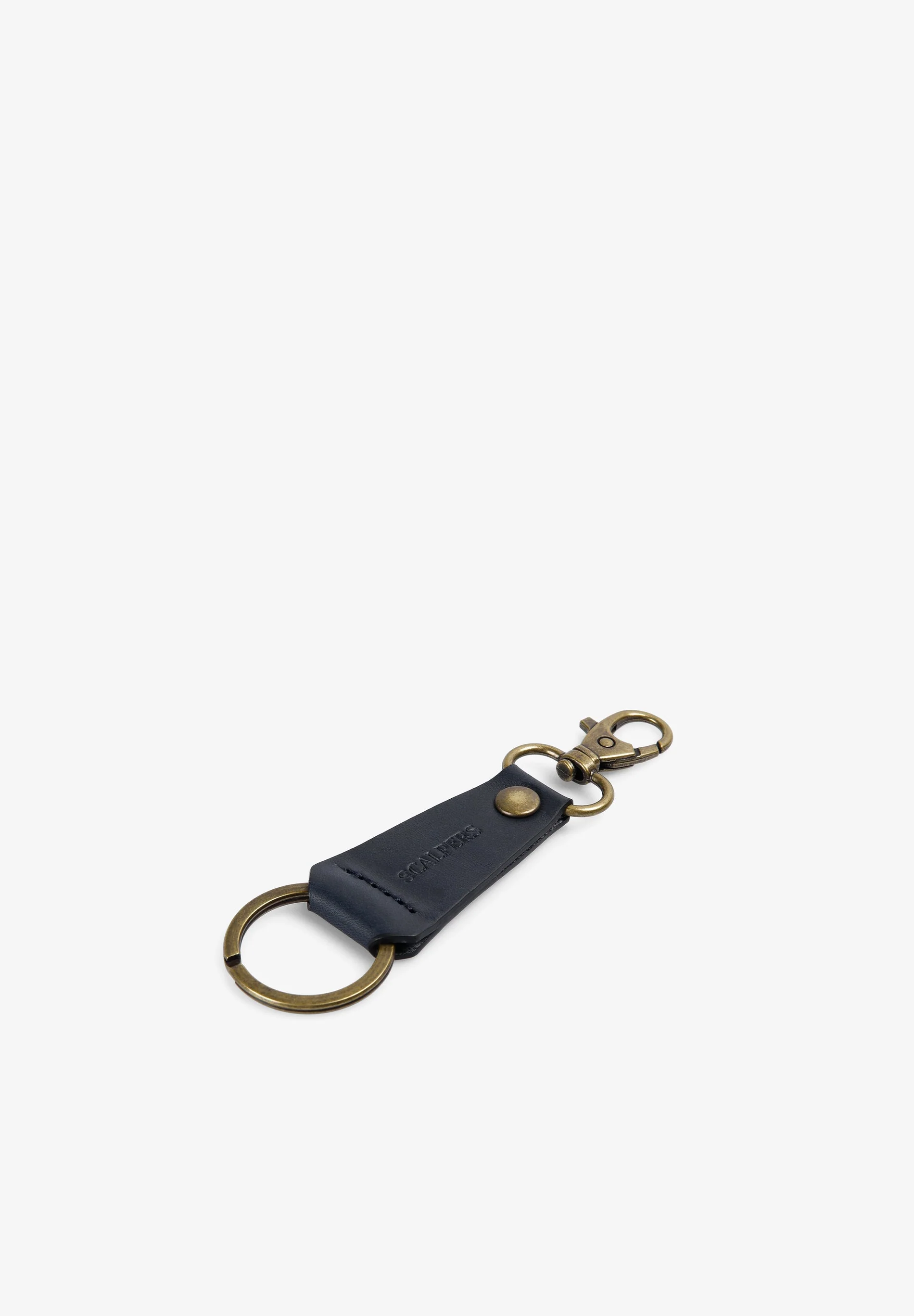EMBOSSED 100% LEATHER KEYCHAIN - Image 3