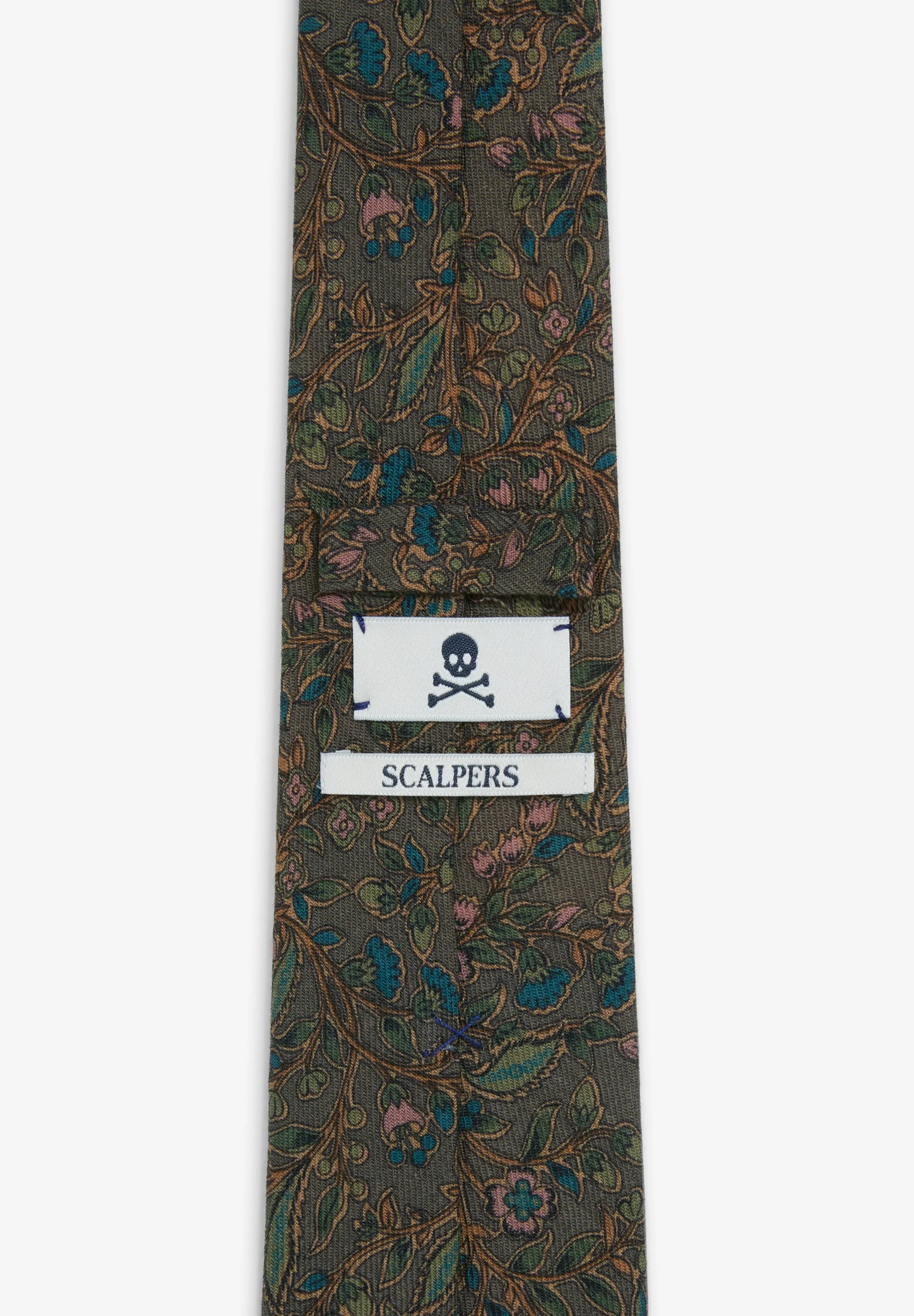 WOOL PAISLEY PRINT TIE - Image 3