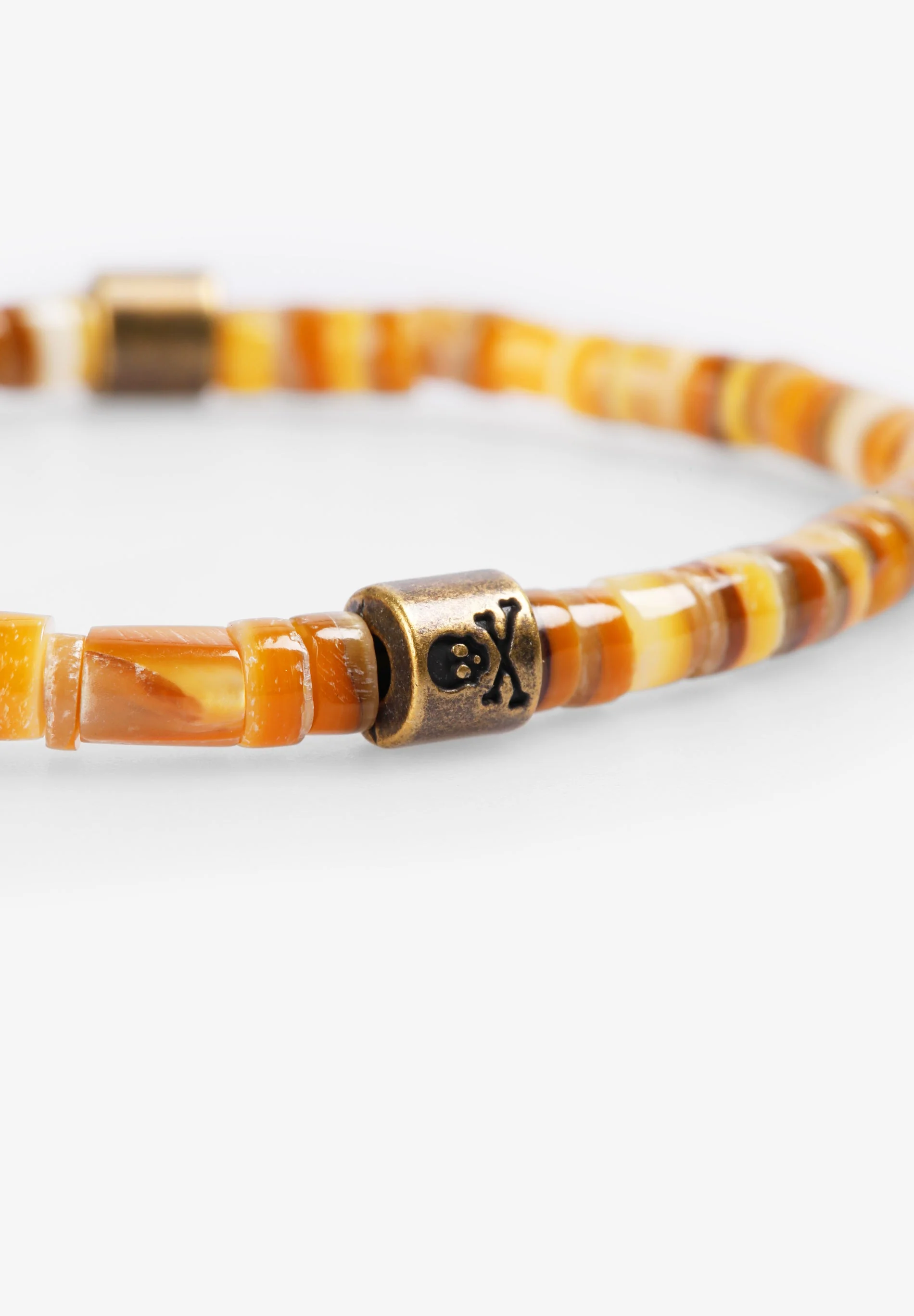 NATURAL STONE SKULL BRACELET - Image 3