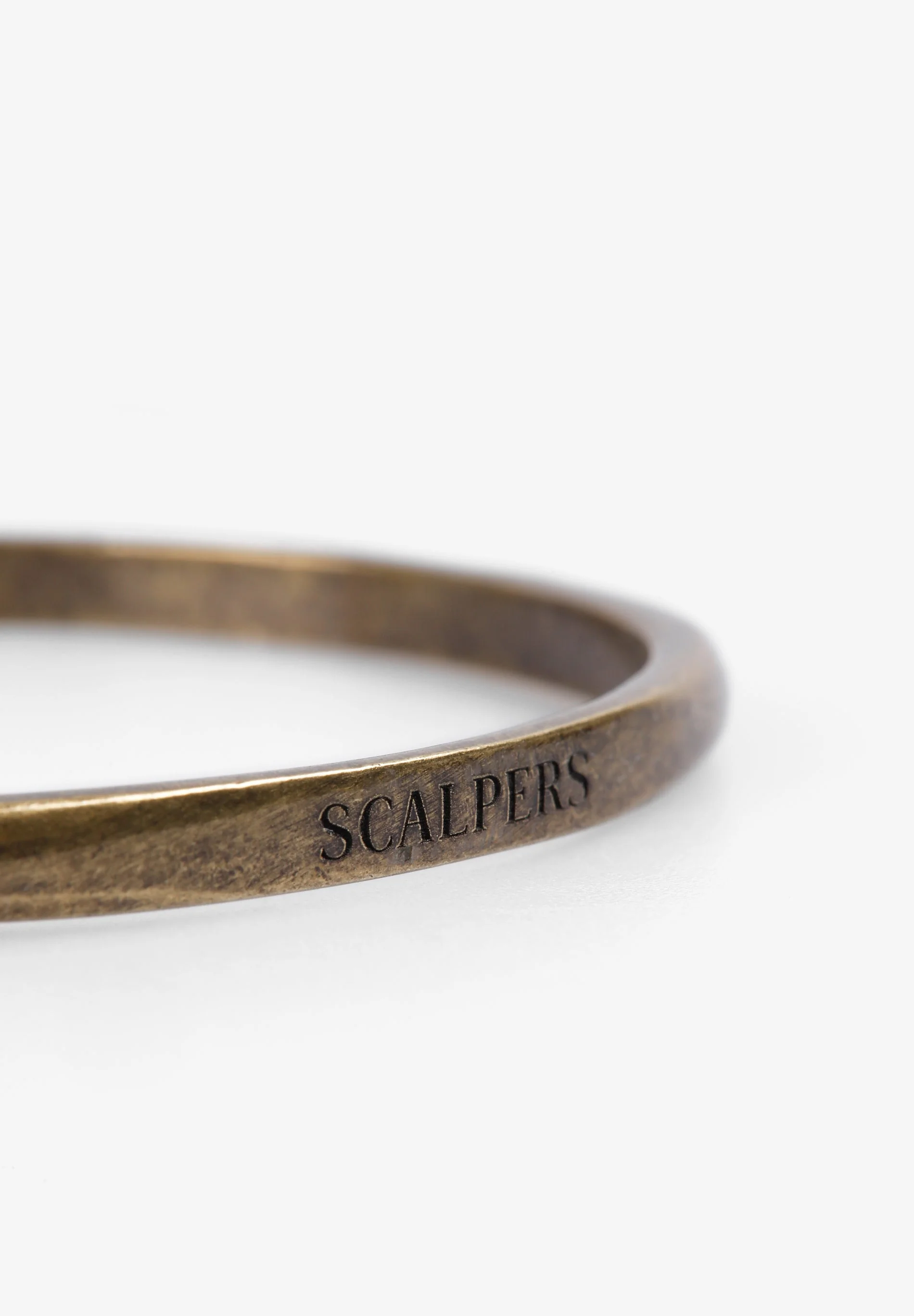 LOGO BRACELET OLD GOLD FINISH - Image 3