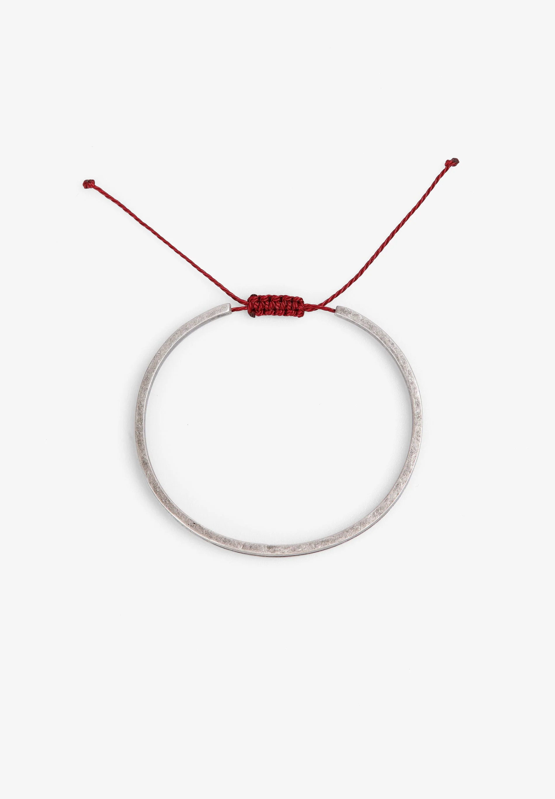 SILVER EFFECT ADJUSTABLE BRACELET - Image 2