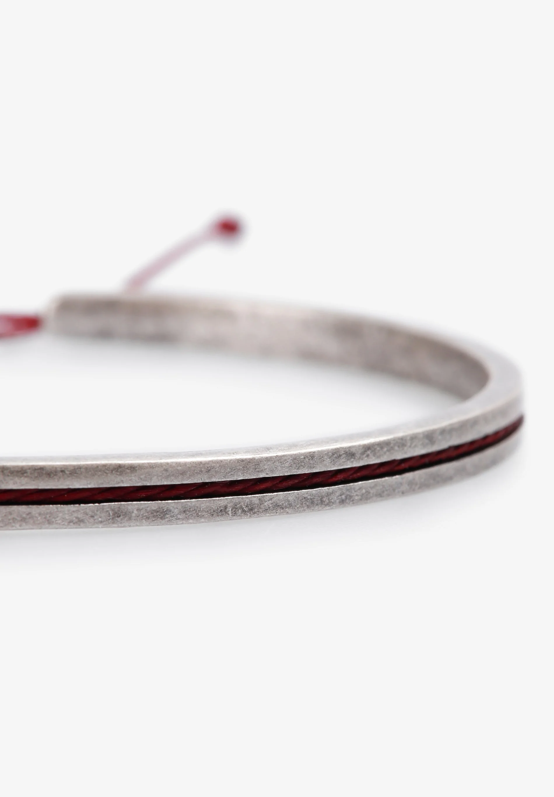 SILVER EFFECT ADJUSTABLE BRACELET - Image 3