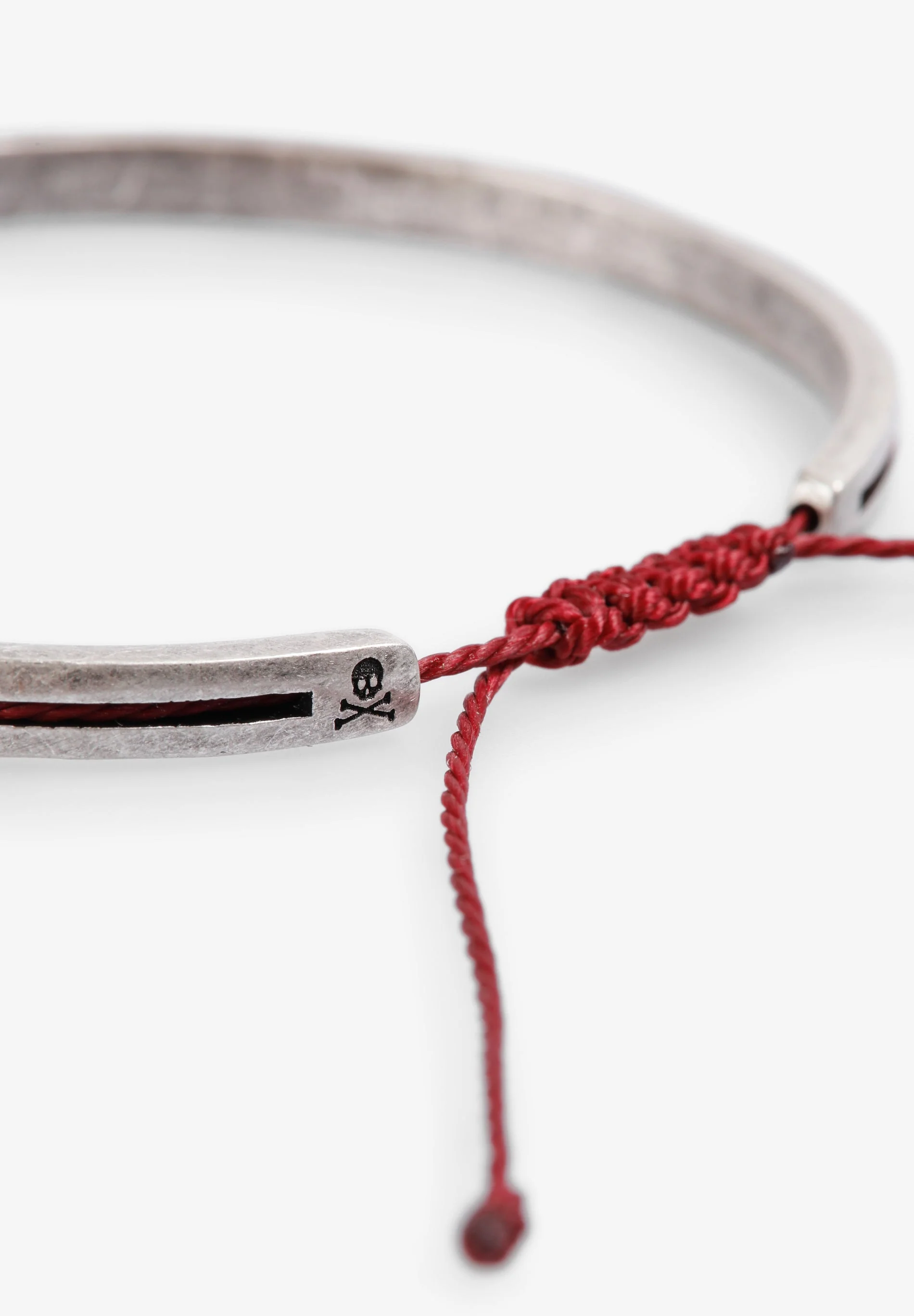 SILVER EFFECT ADJUSTABLE BRACELET - Image 4
