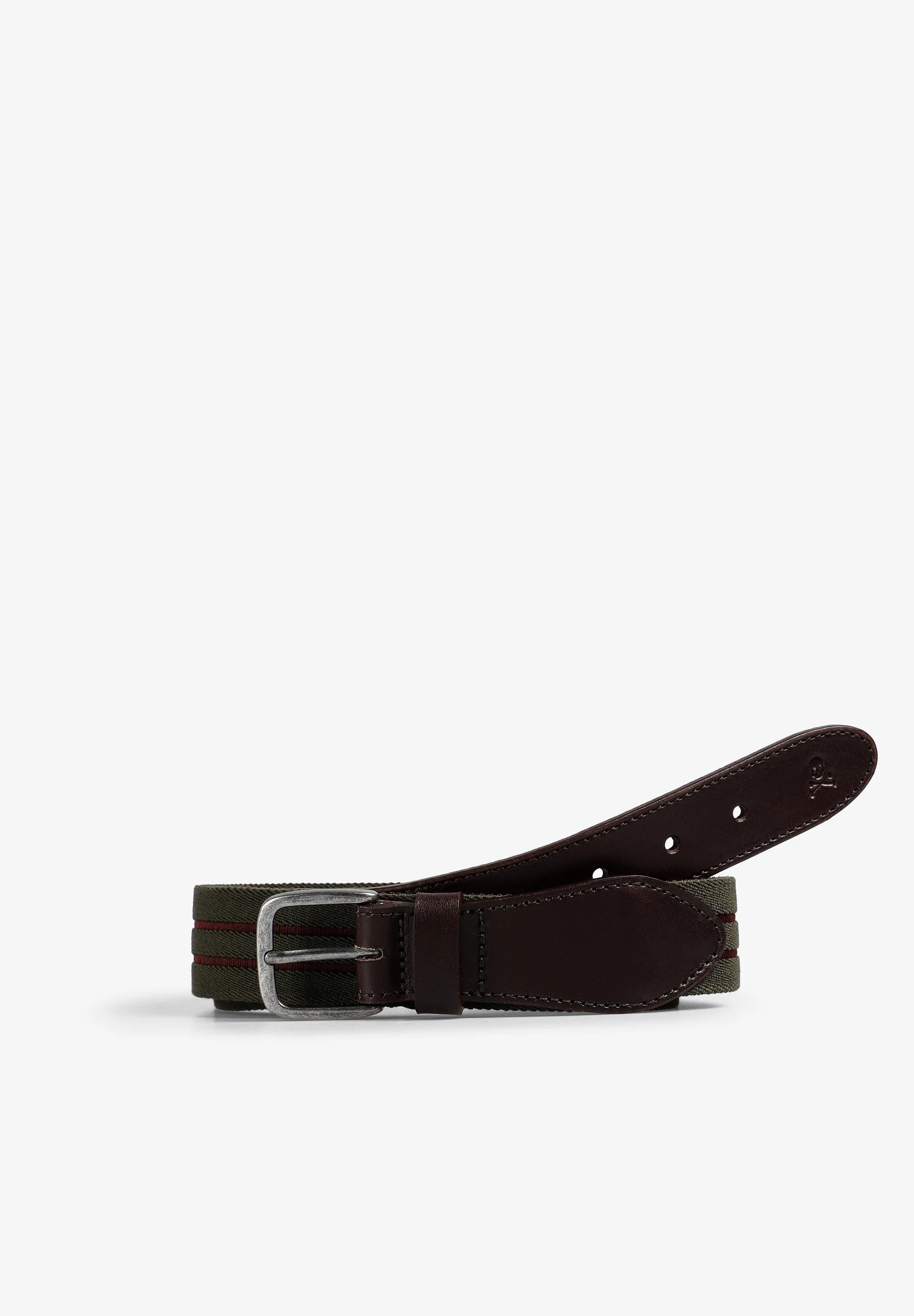 LEATHER BELT WITH SKULL - Image 2