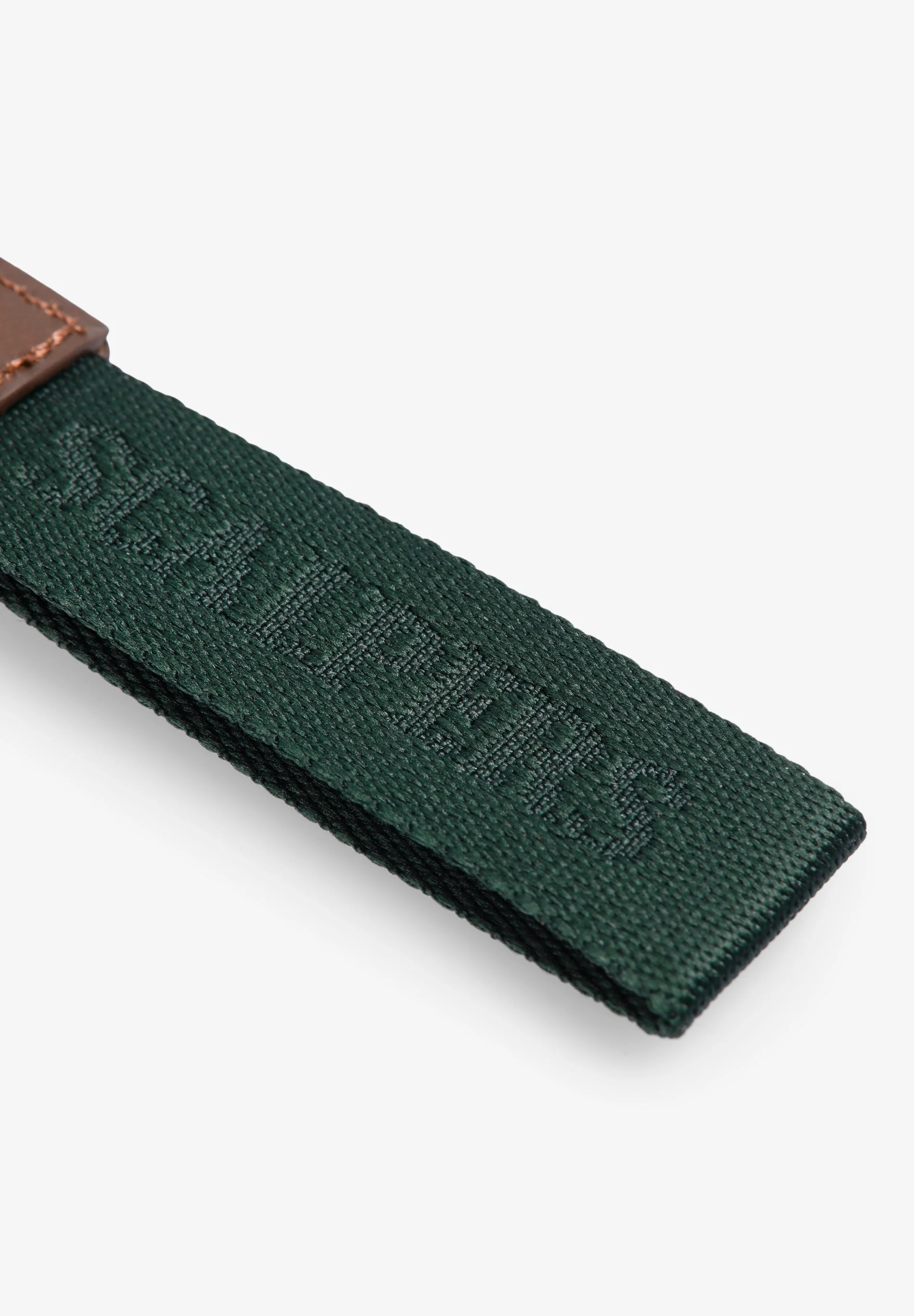 BRAIDED BELT WITH LEATHER DETAIL - Image 5
